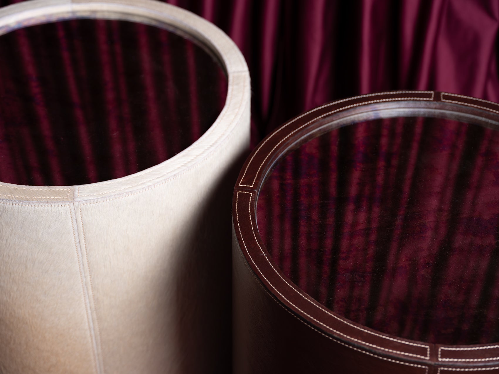 Nyla Table - Leather