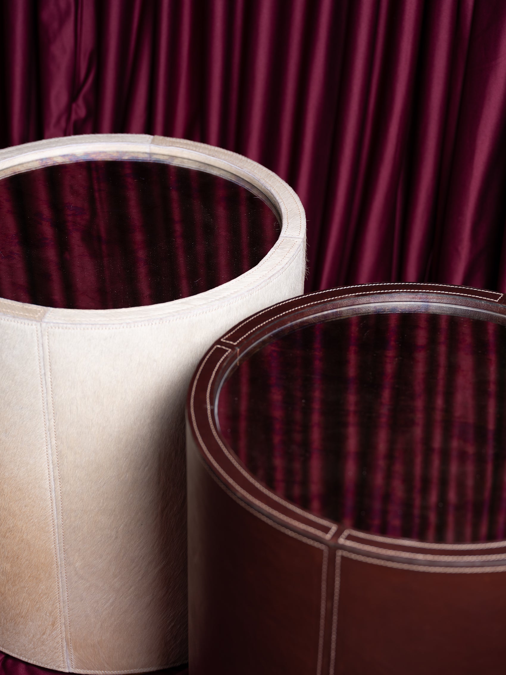 Nyla Table - Leather