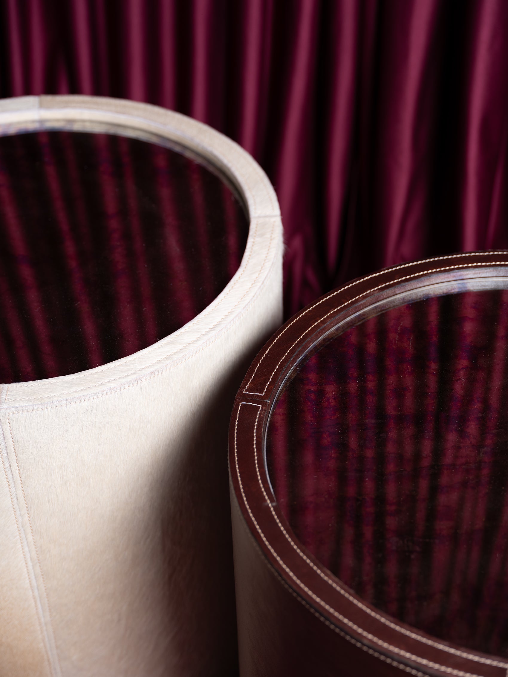 Nyla Table - Leather