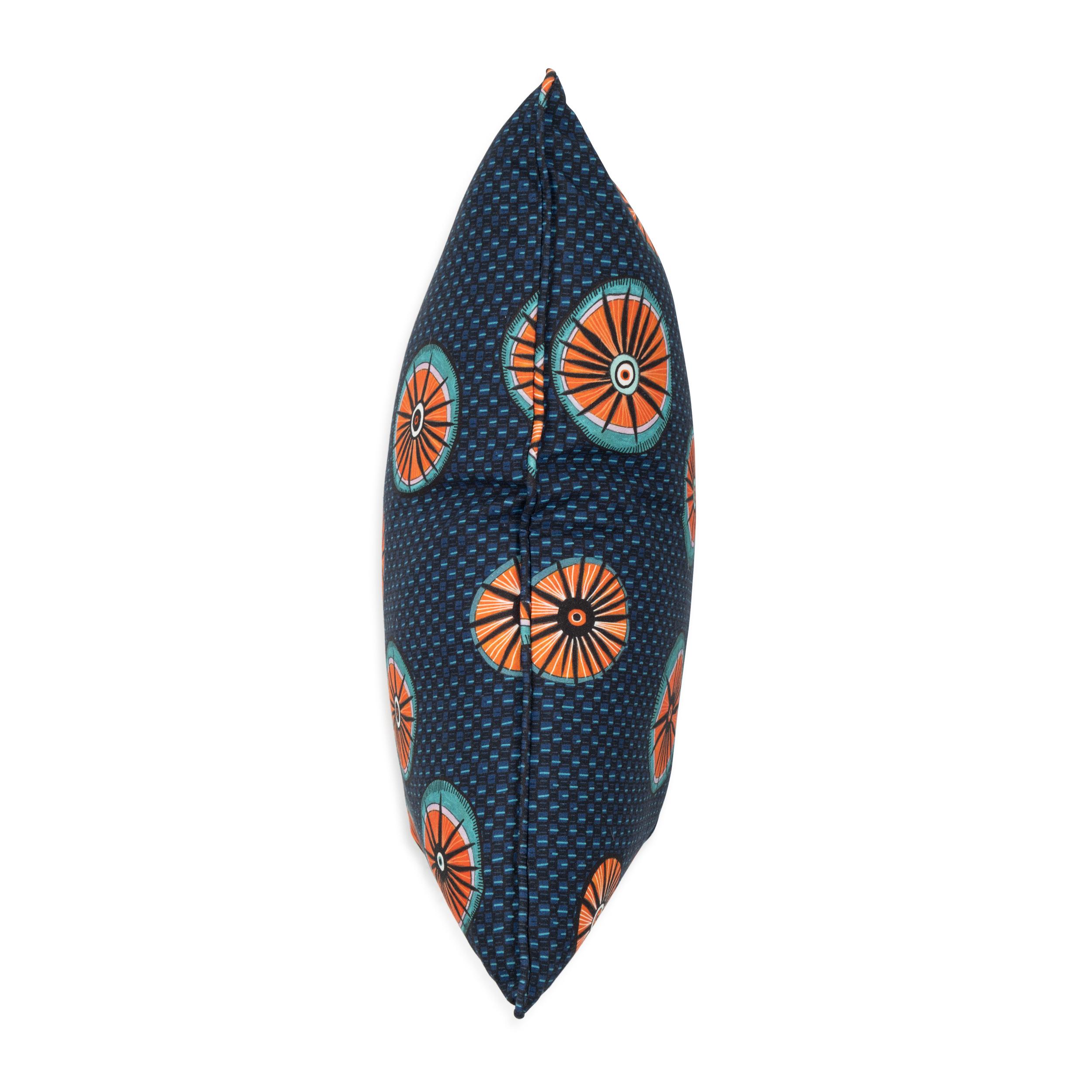 Amasumpa Lumbar Pillow - Linen - Royal