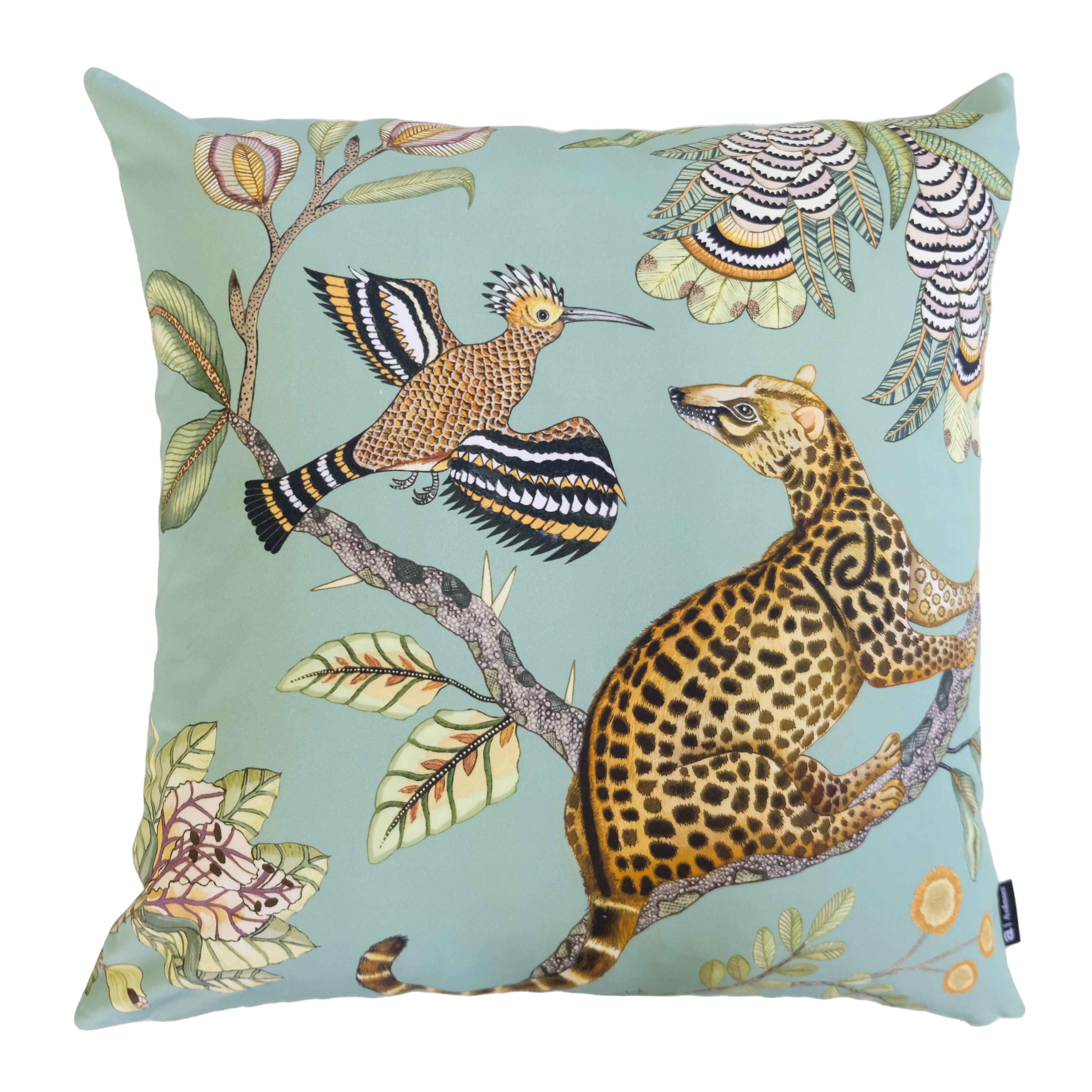 Camp Critters Pillow - Silk - Delta