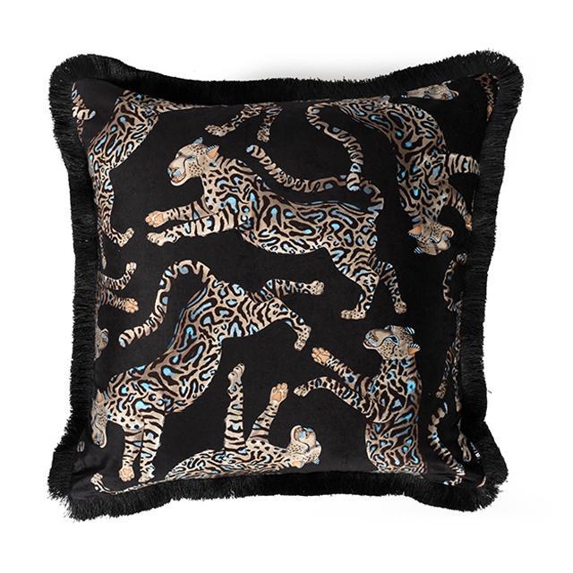 Velvet cheetah online pillow