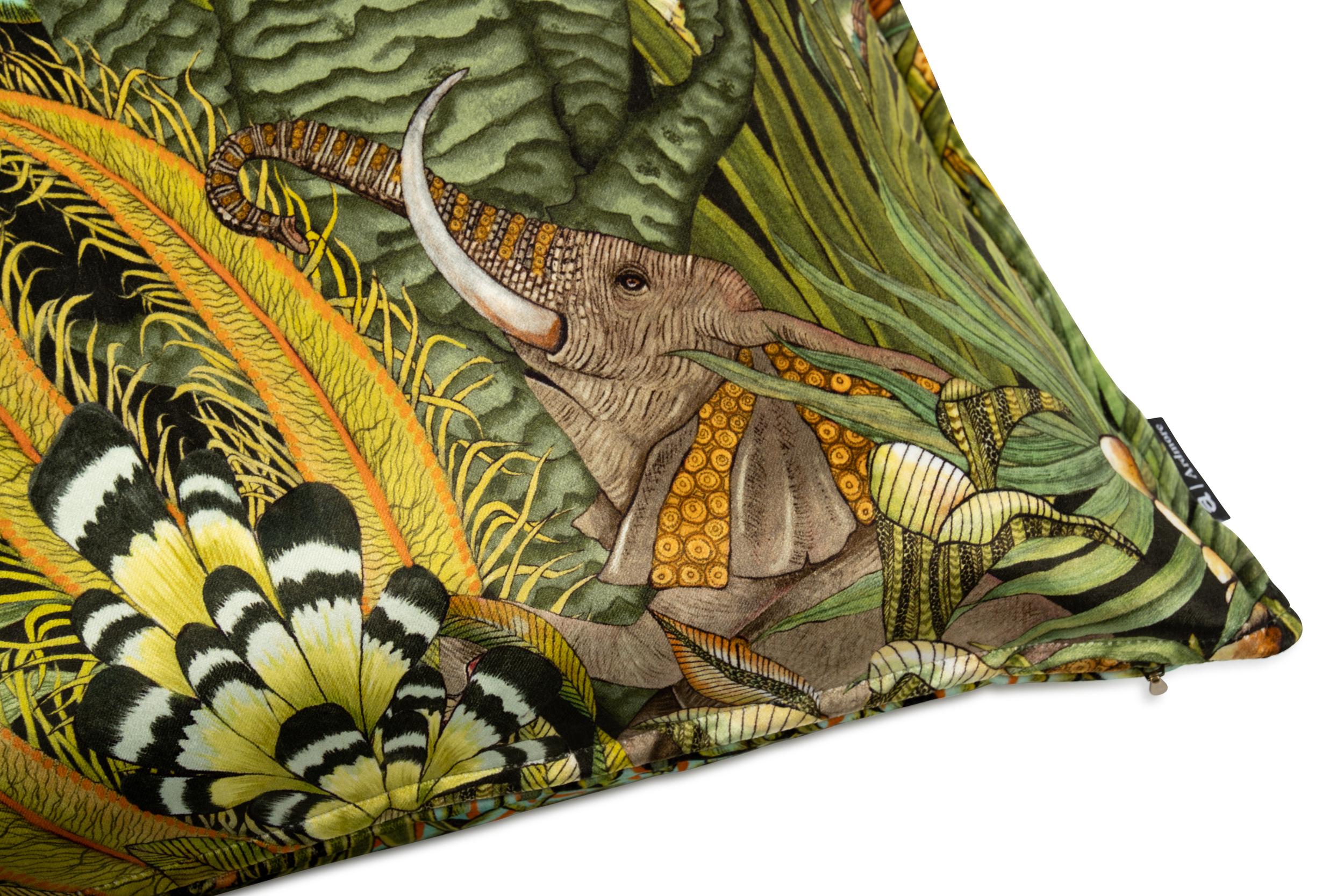 Sabie Forest Pillow - Velvet - Delta