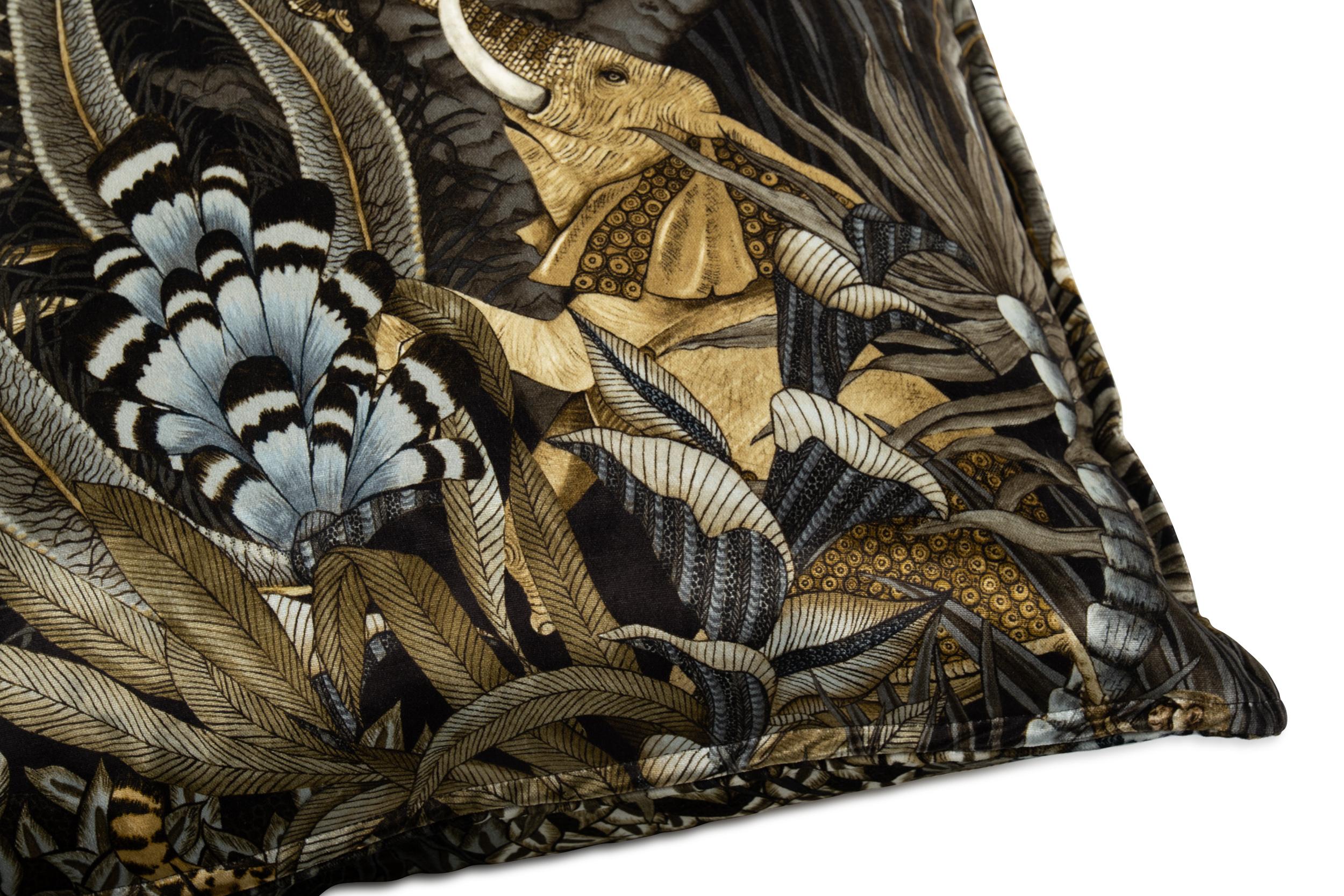 Sabie Forest Pillow - Velvet - Moonlight