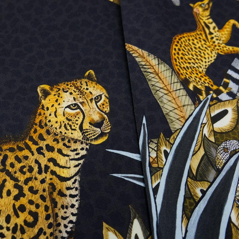 Sabie Forest Tablecloth - Cotton - Gold - Square