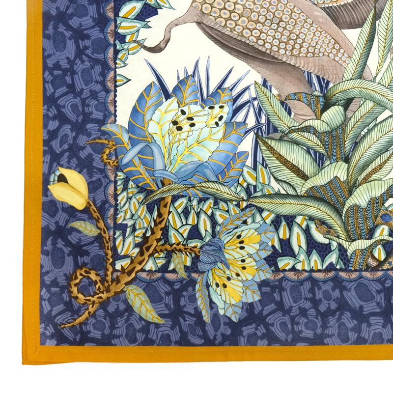 Sabie Forest Tablecloth - Cotton - Tanzanite - Square