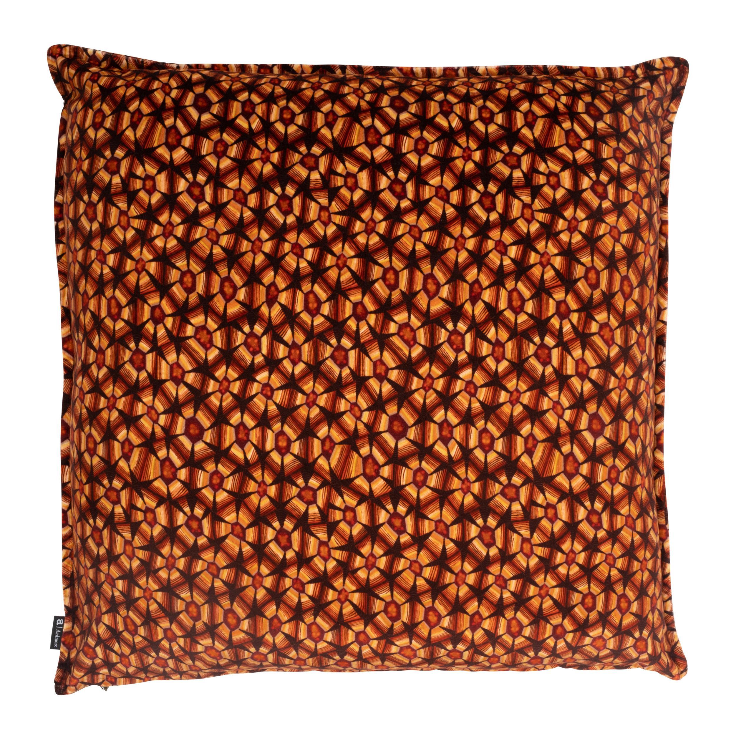 Thanda Tortoise Pillow - Velvet - Plum