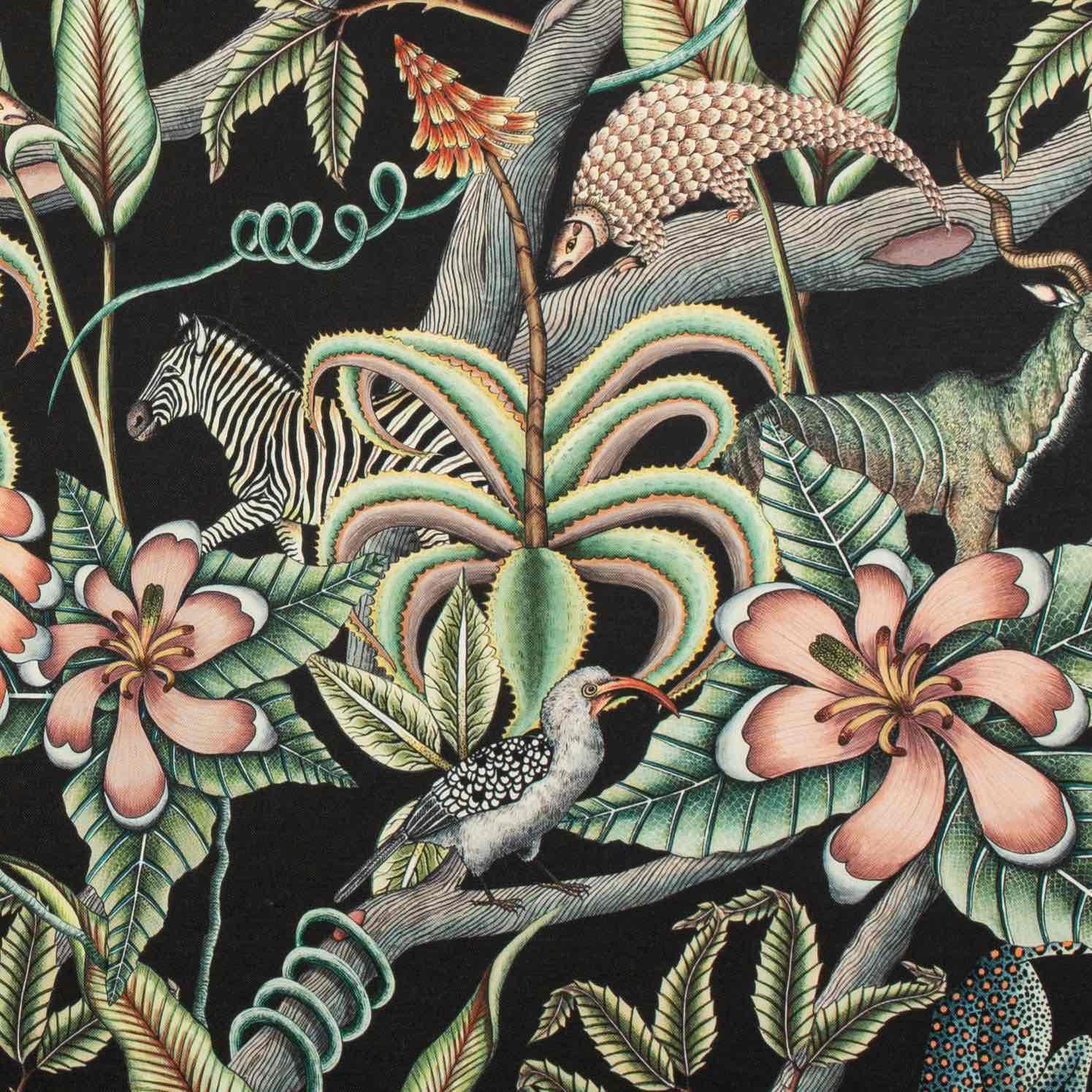 Pangolin Park Outdoor Fabric - Night