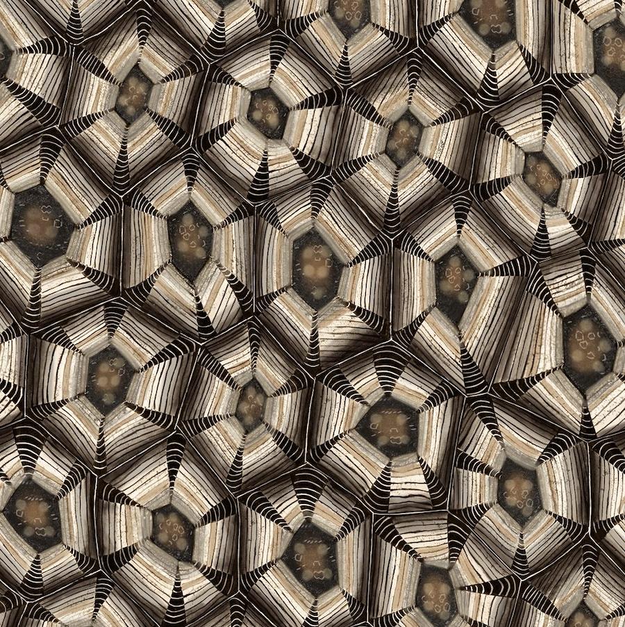 Thanda Tortoise - Velvet - Silver