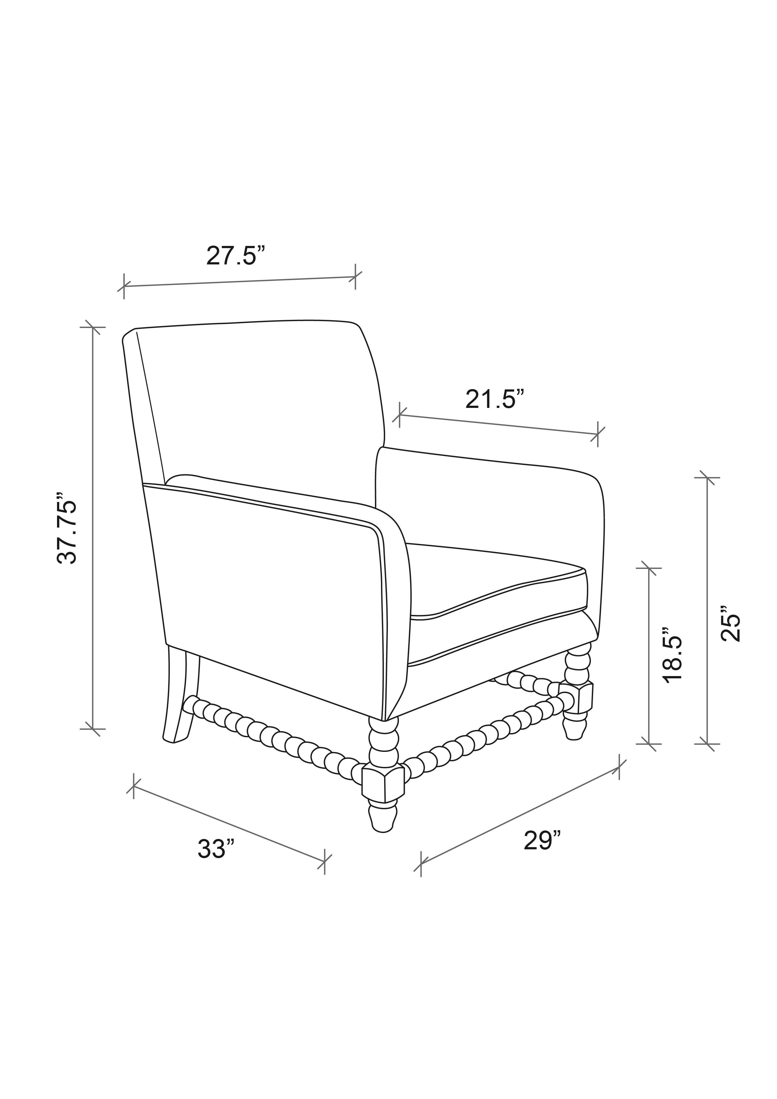 Lucky Bean Chair - Thanda Nests Midnight