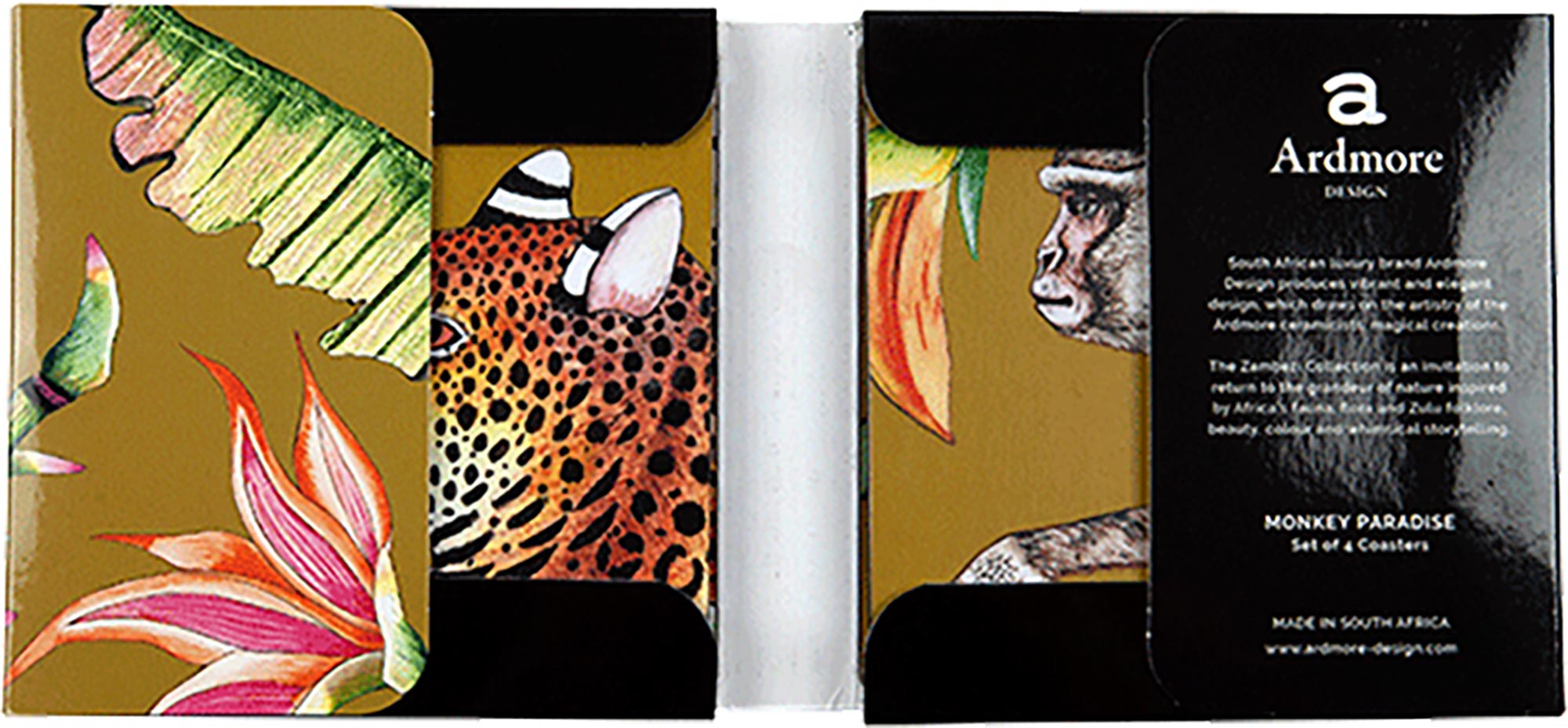 Monkey Paradise Coasters (S/4) - Swamp