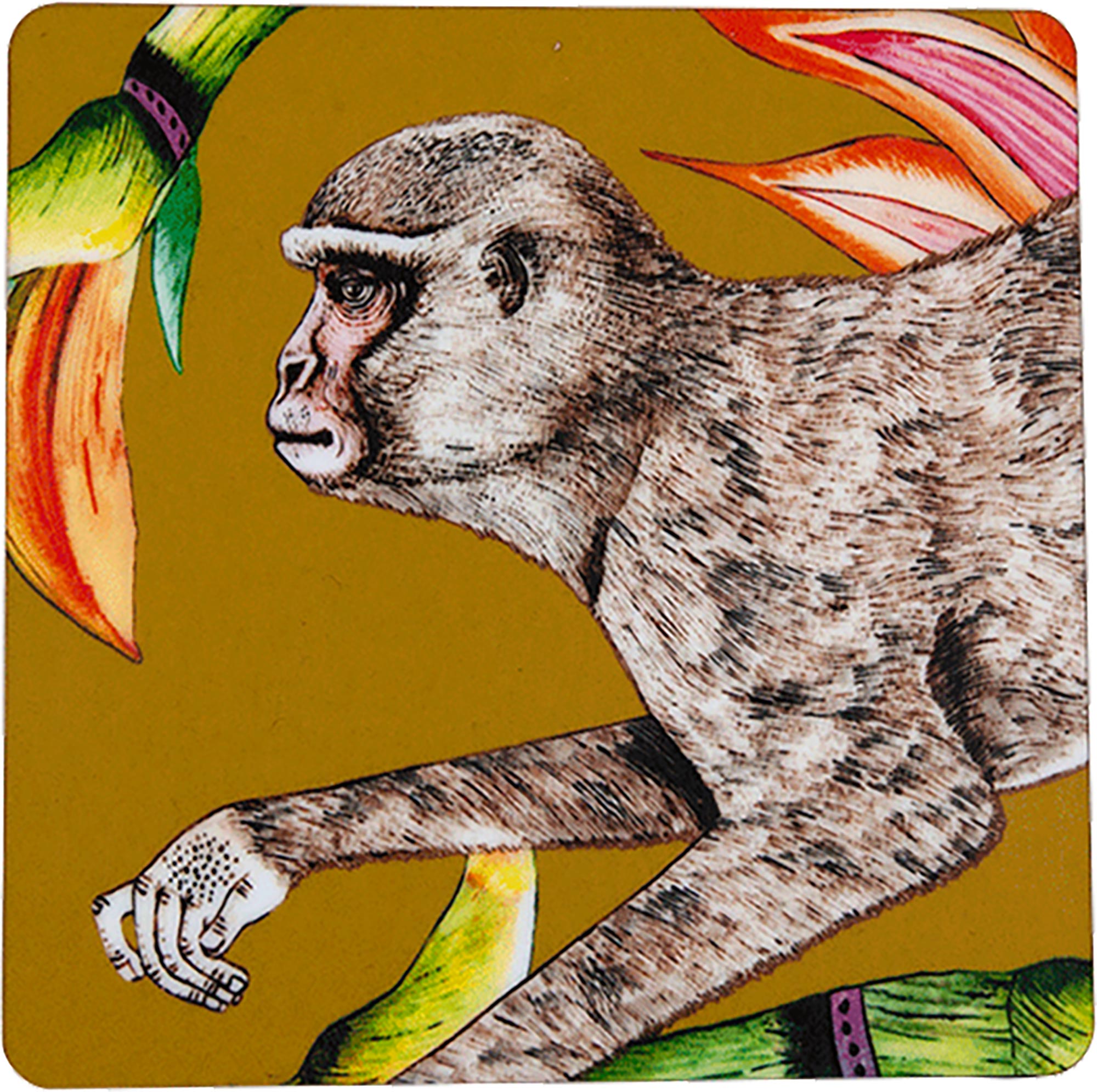 Monkey Paradise Coasters (S/4) - Swamp