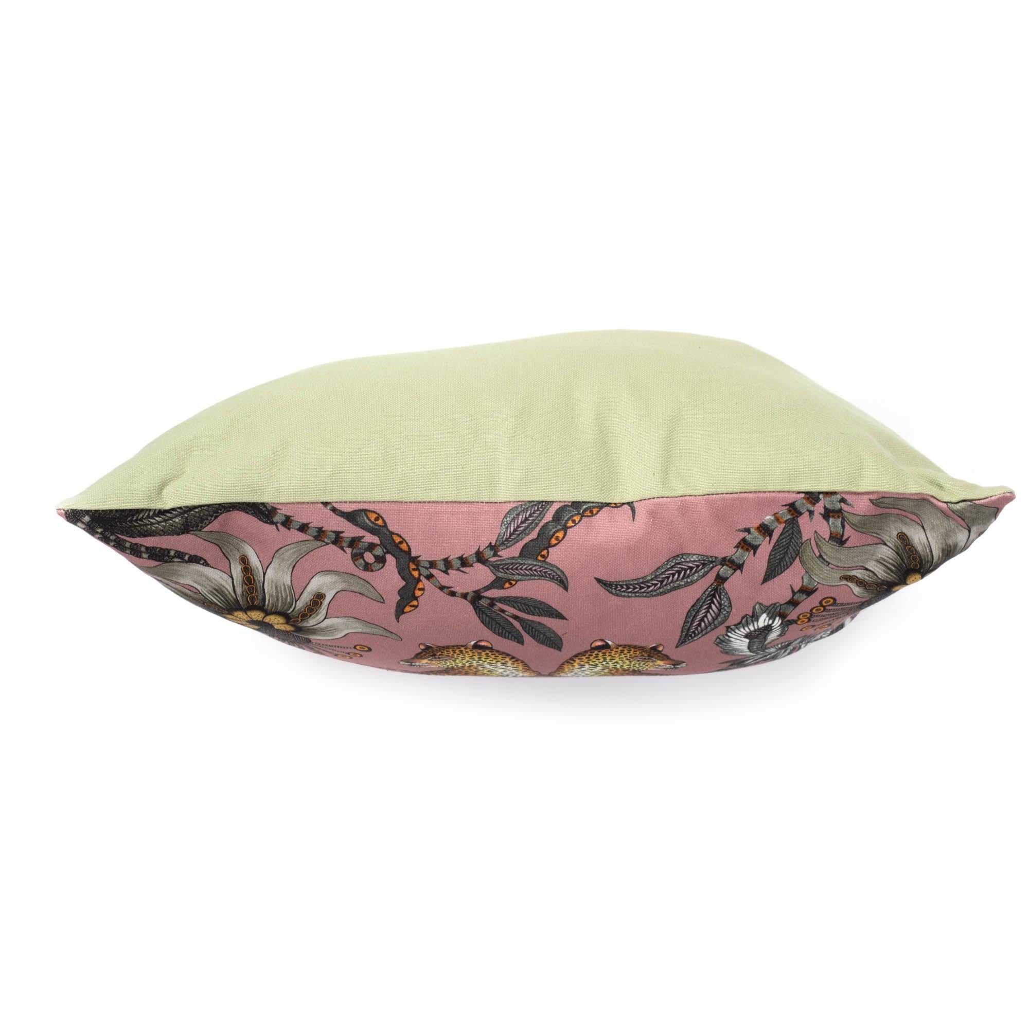 Lovebird Leopards Pillow - Cotton - Magnolia