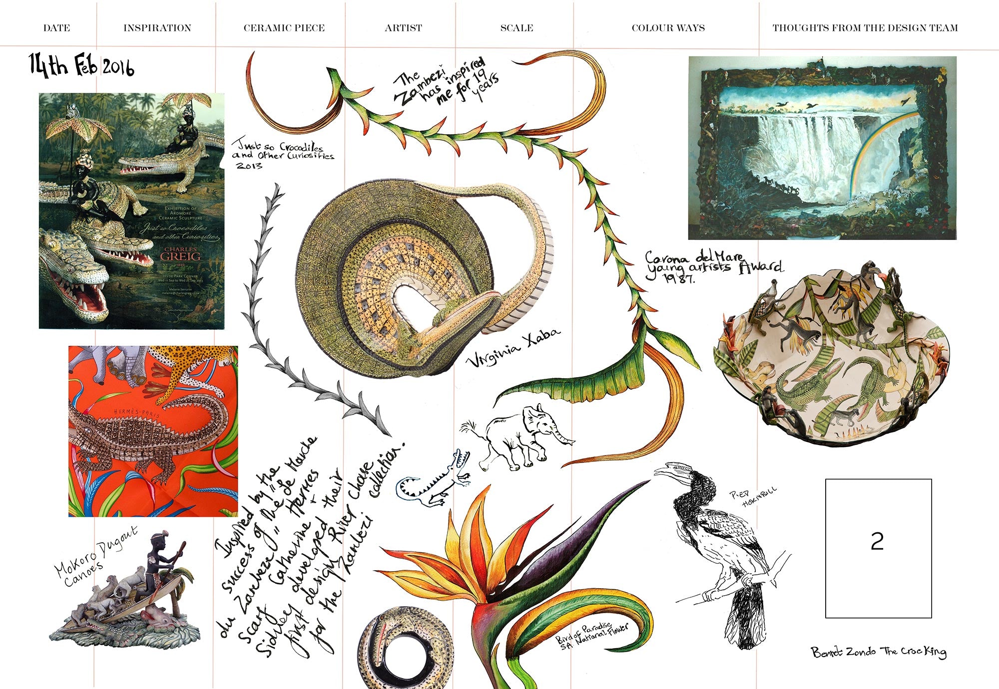 River Chase Fabric - Linen - Silver Ripple