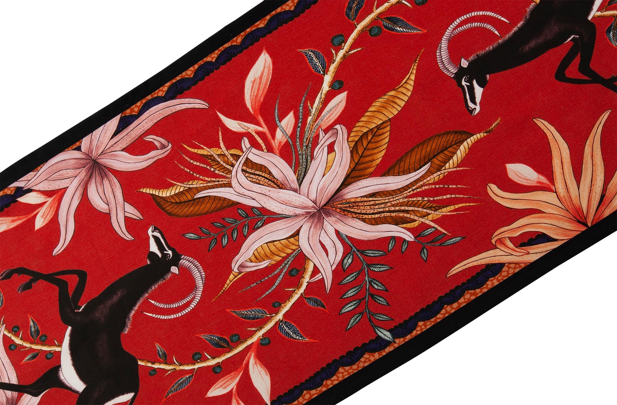 Sable Table Runner - Royal Red