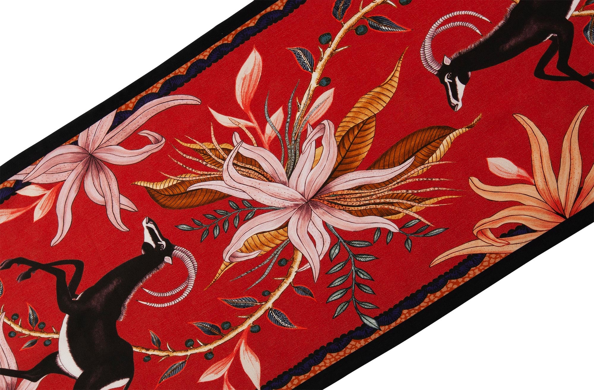Sable Table Runner - Royal Red - Large