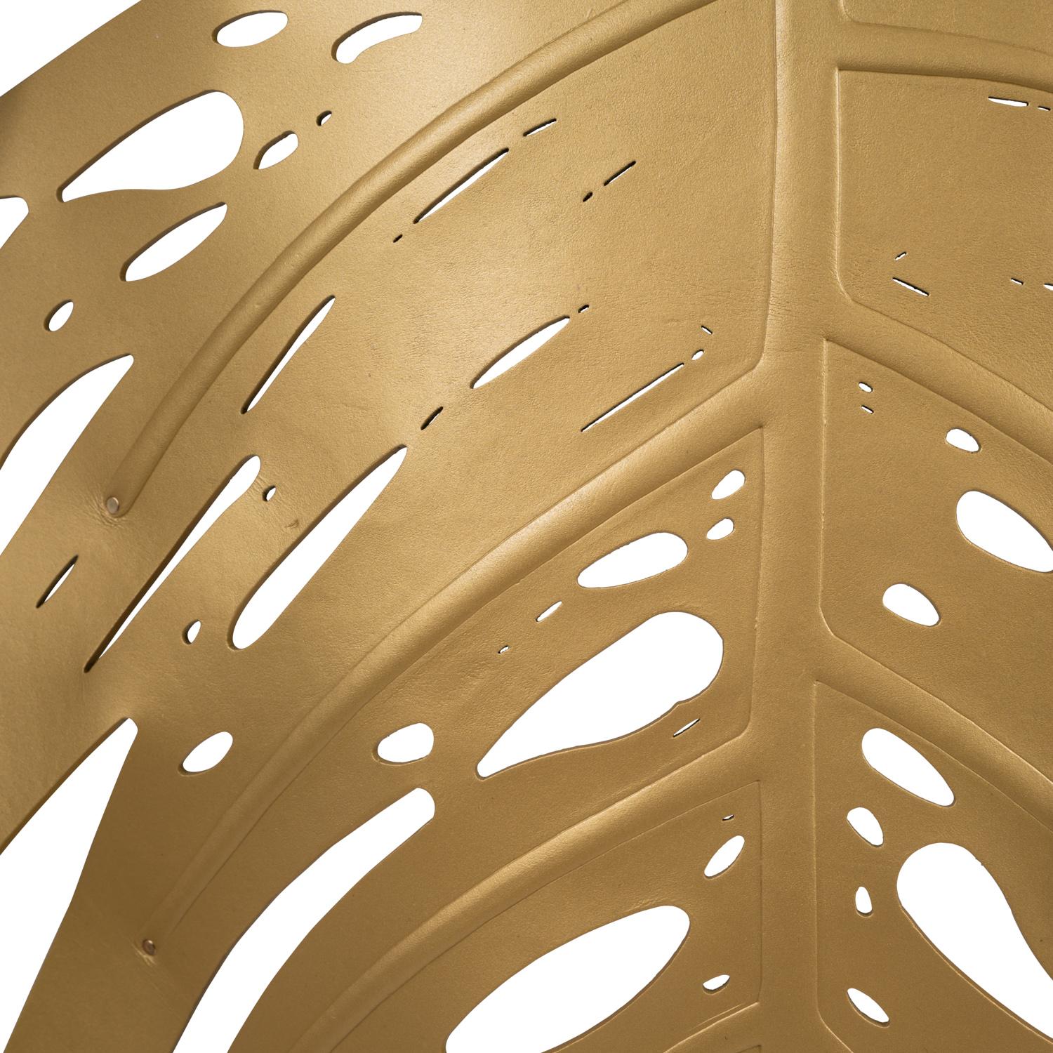 Delicious Wall Sconce - Gold Leather