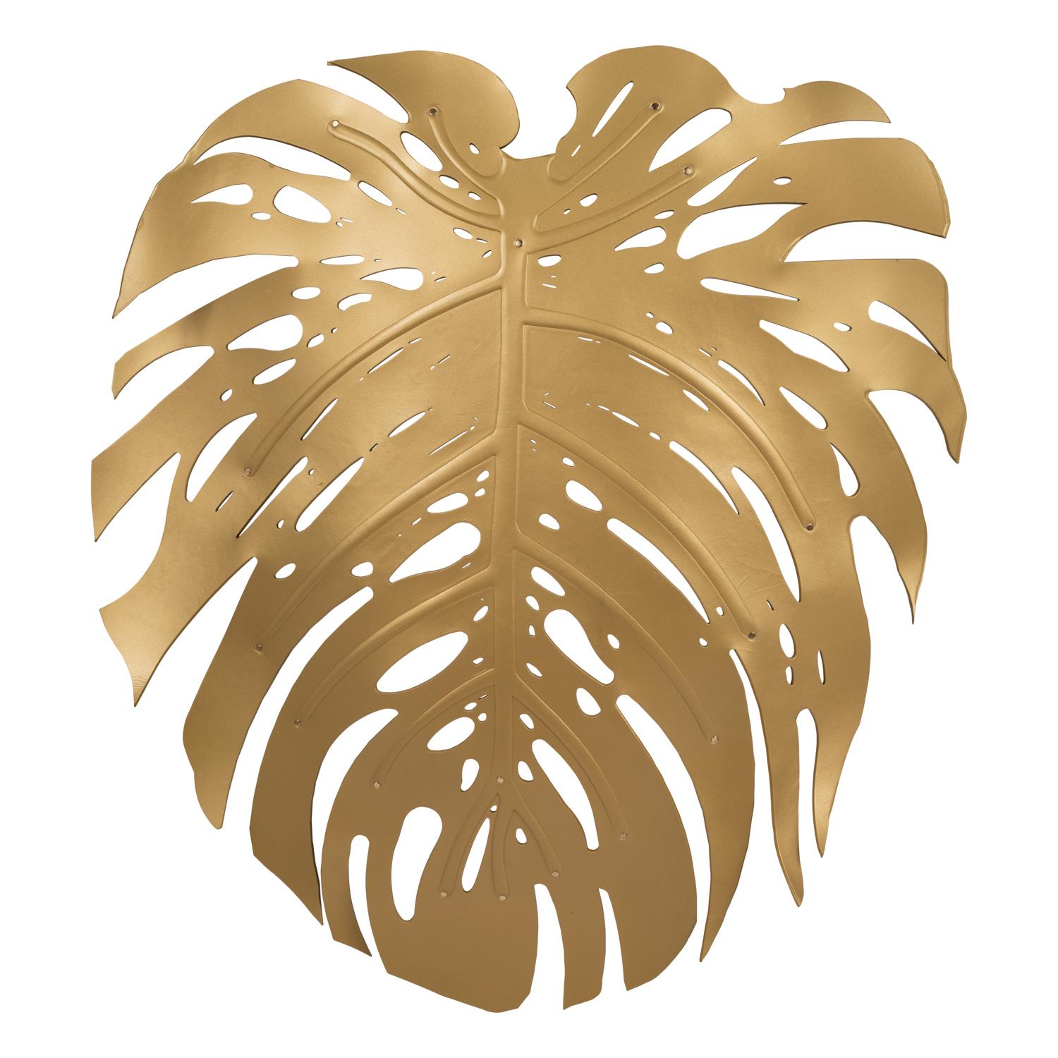 Delicious Wall Sconce - Gold Leather