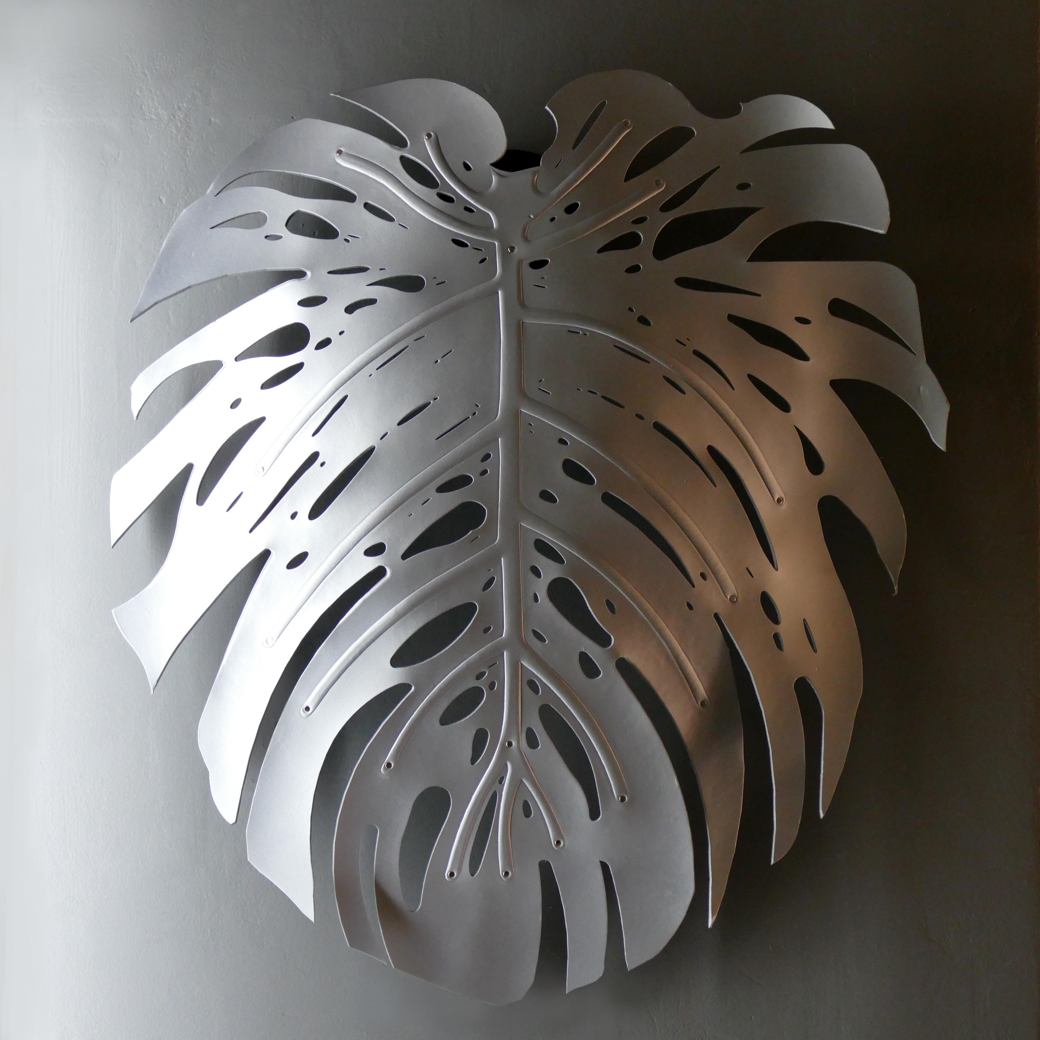 Delicious Wall Sconce - Silver Leather