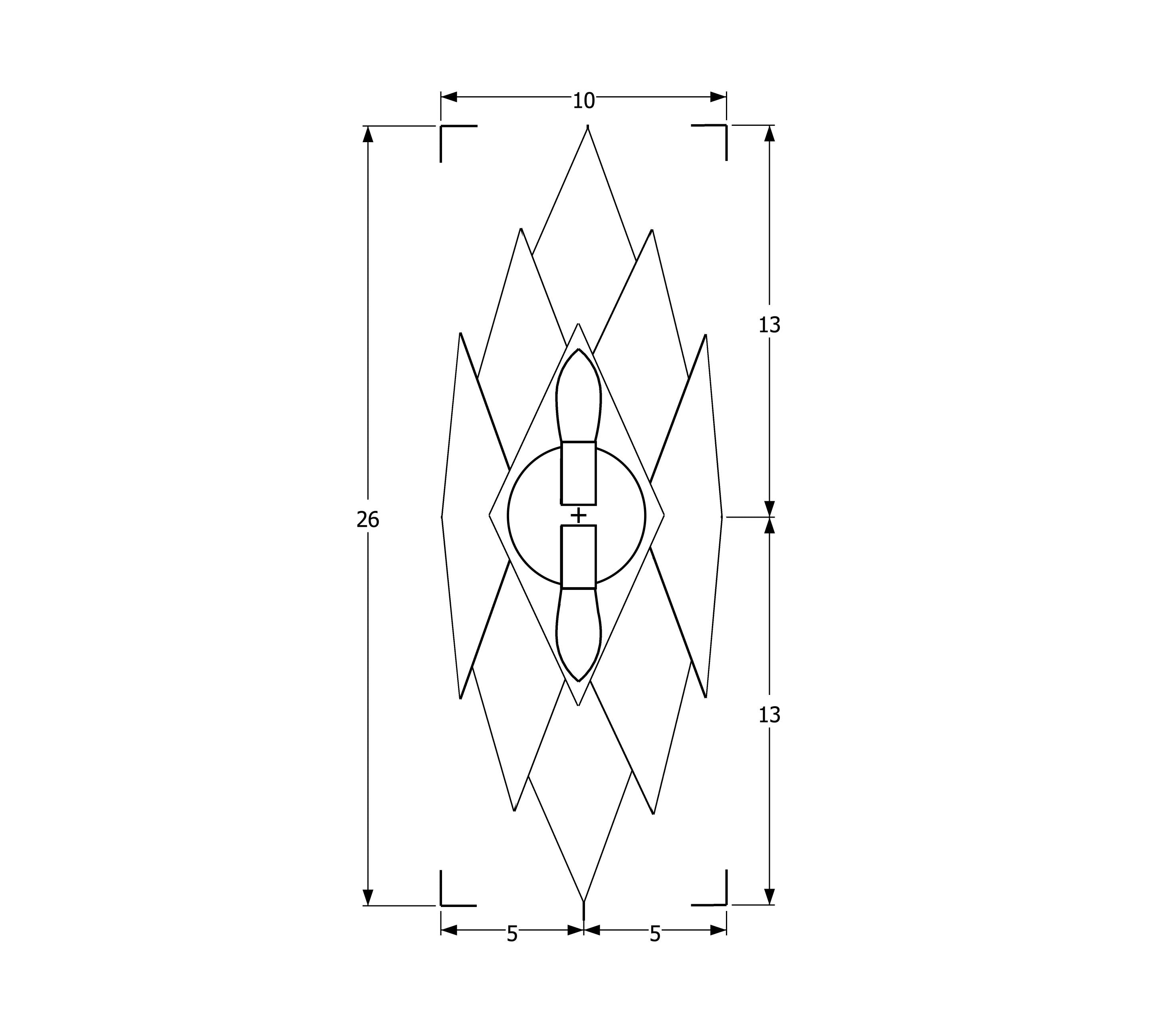 Mamba Sconce - Black