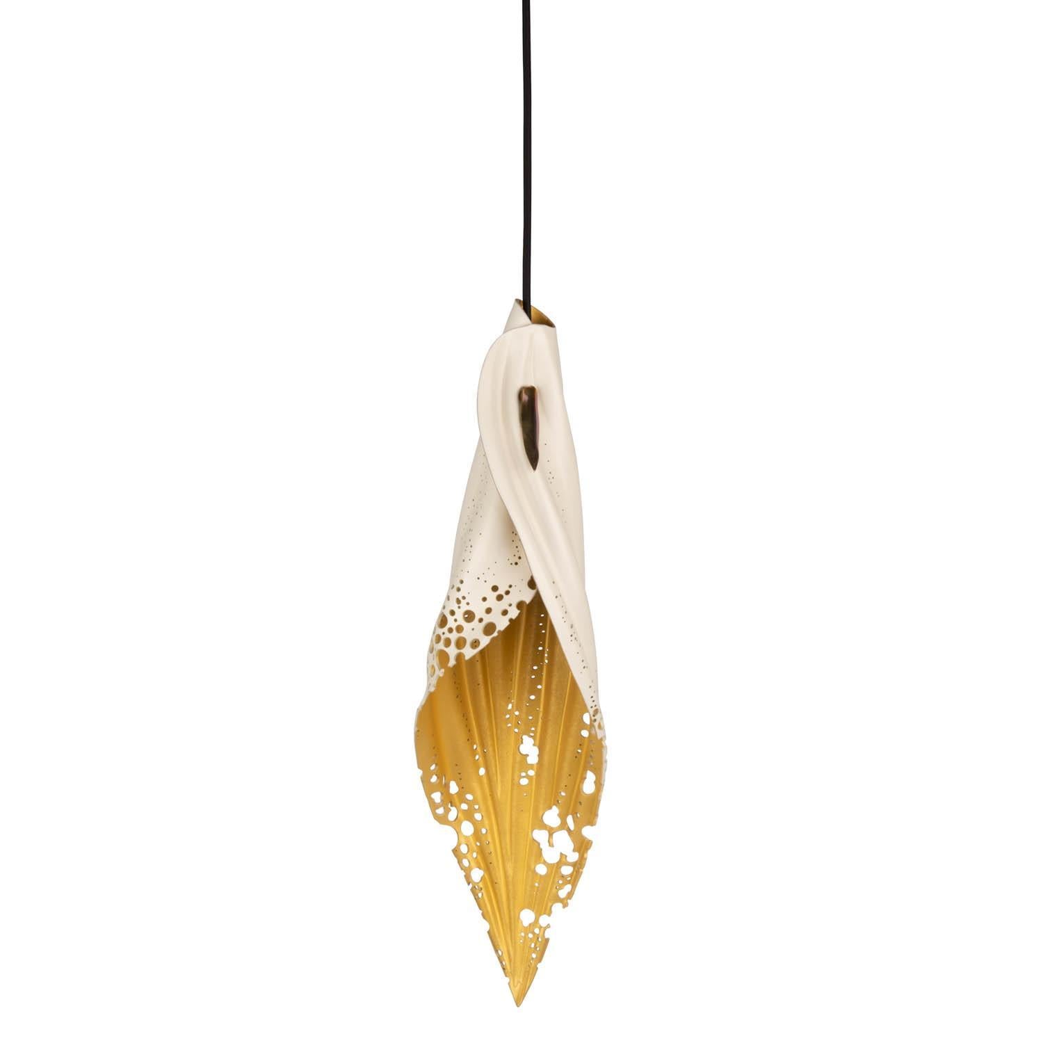 Pierced Blade Light - Medium - Bone/Gold