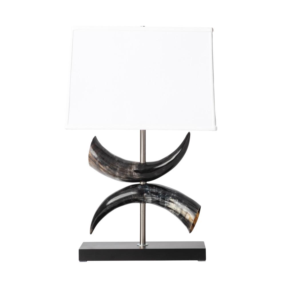 Cow Horn Bow Lamp