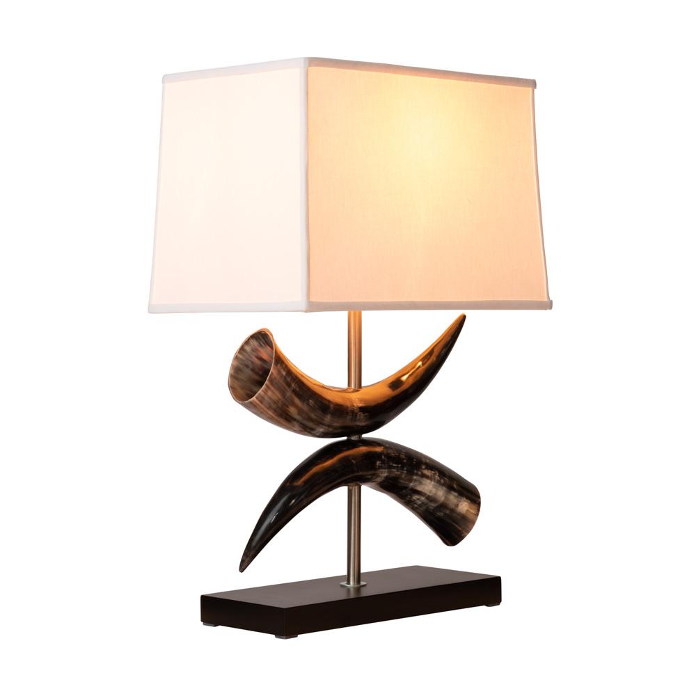 Cow Horn Bow Lamp