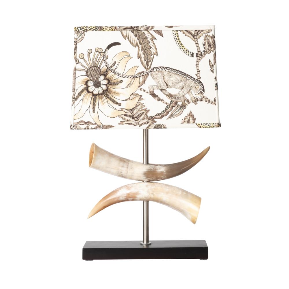 Cow Horn Bow Lamp
