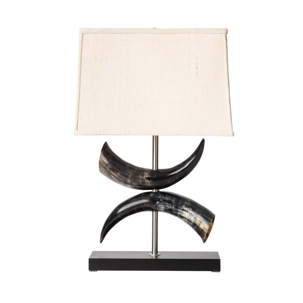 Cow Horn Bow Lamp