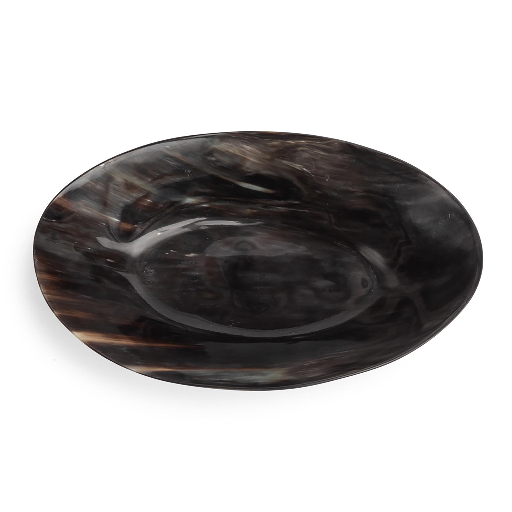 Cow Horn Bowl - Oval Deep
