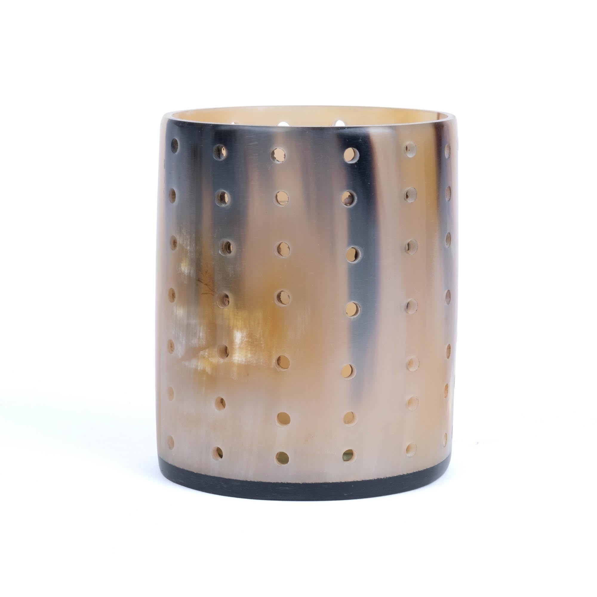 Cow Horn Tea Light