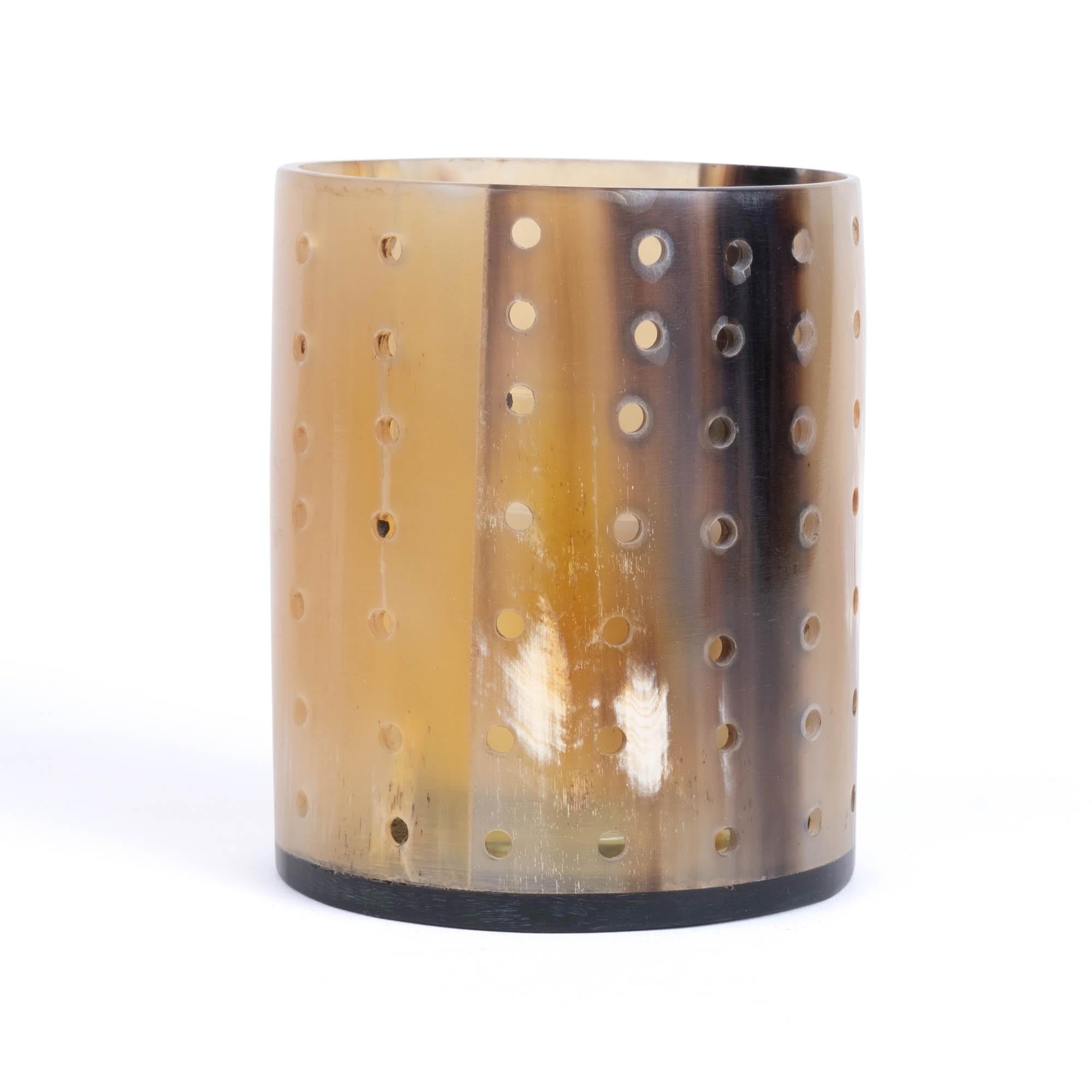 Cow Horn Tea Light
