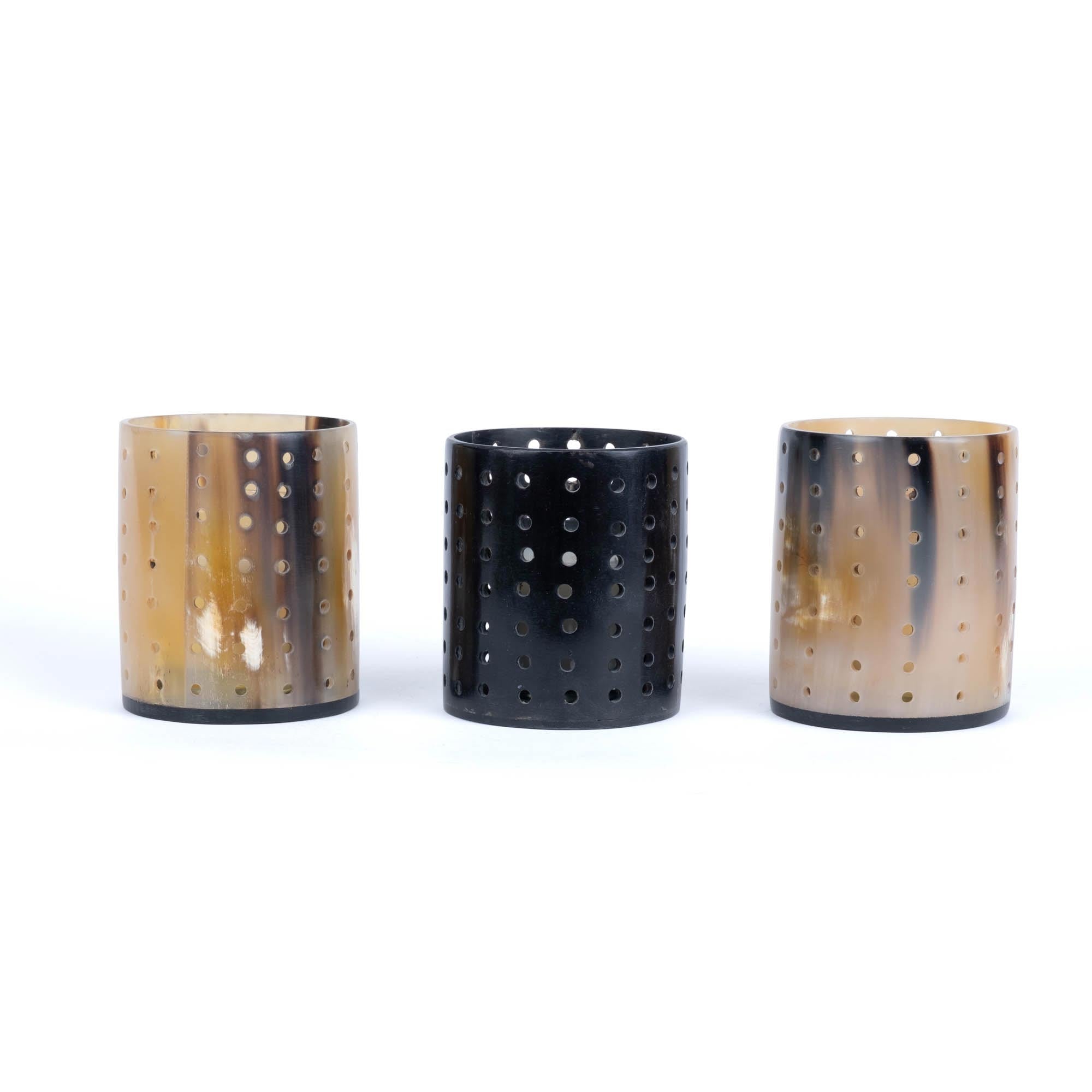Cow Horn Tea Light