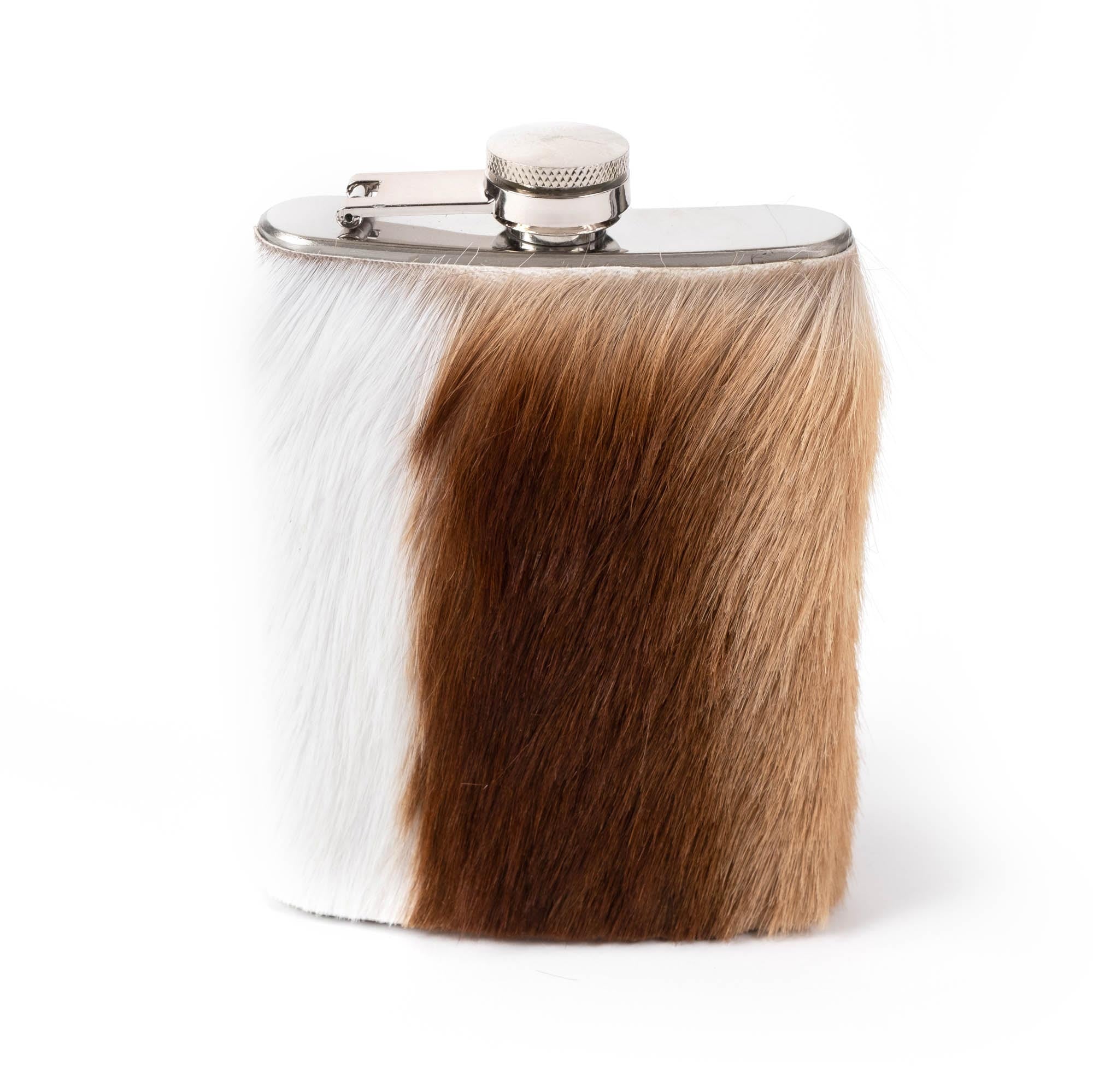 Springbok Hide Flask