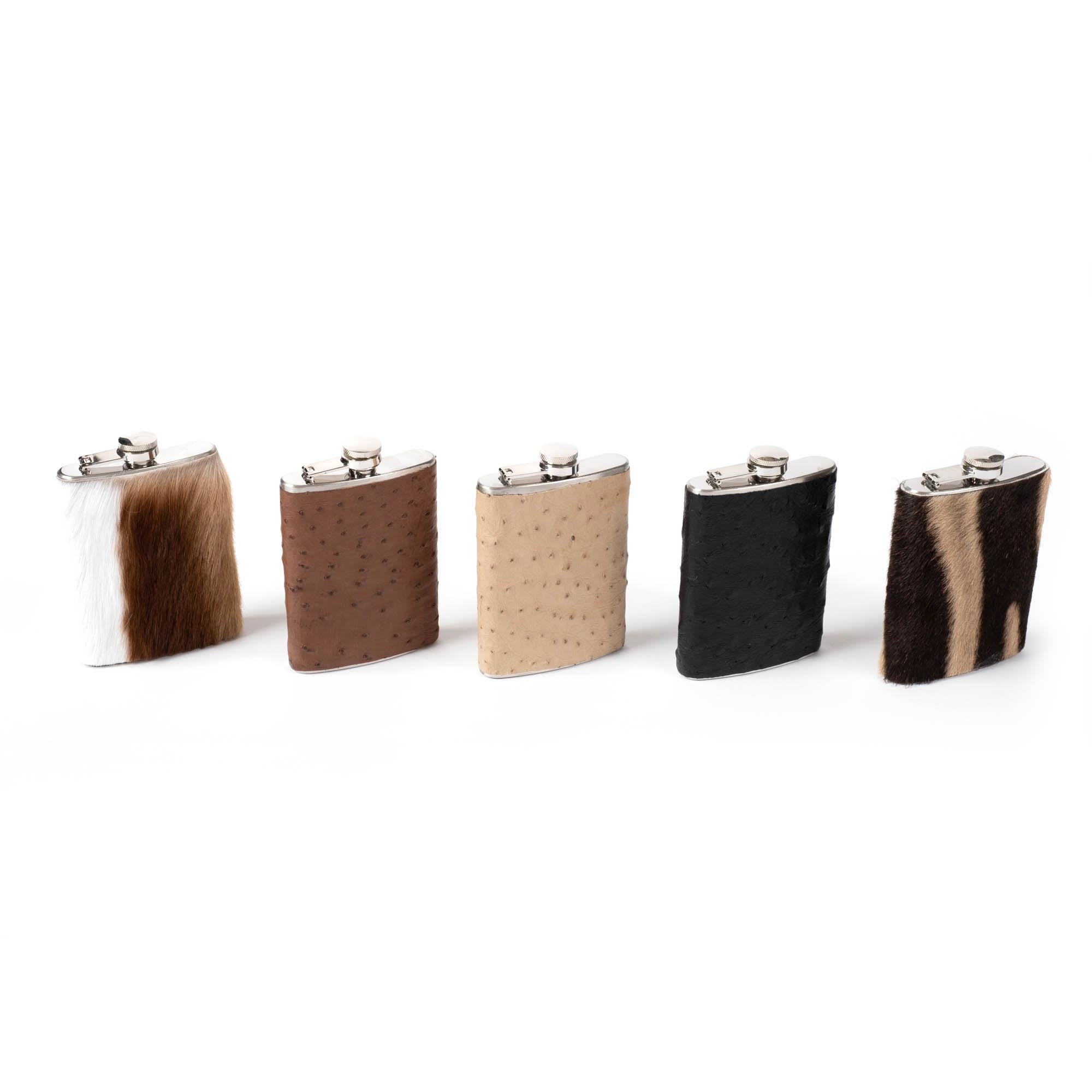 Springbok Hide Flask