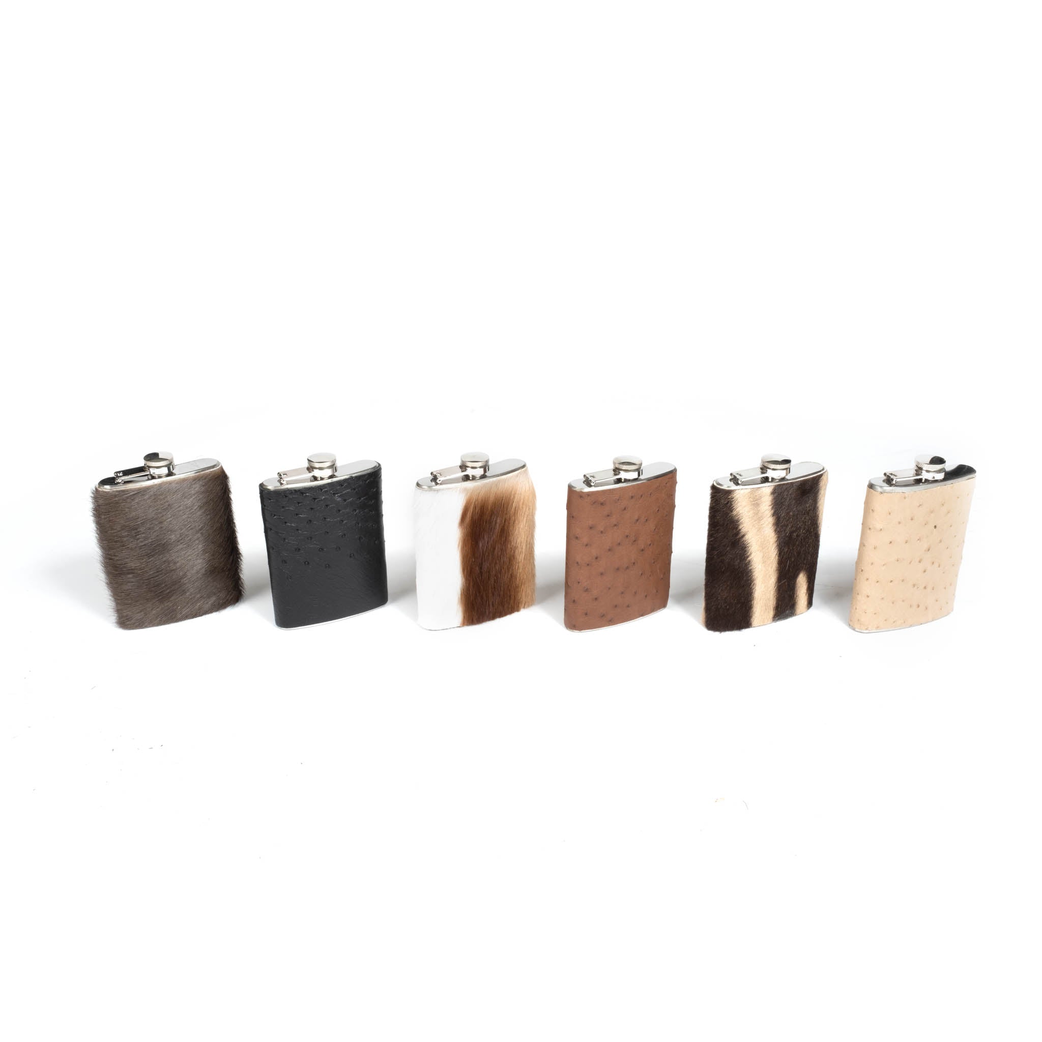 Wildebeest Hide Flask