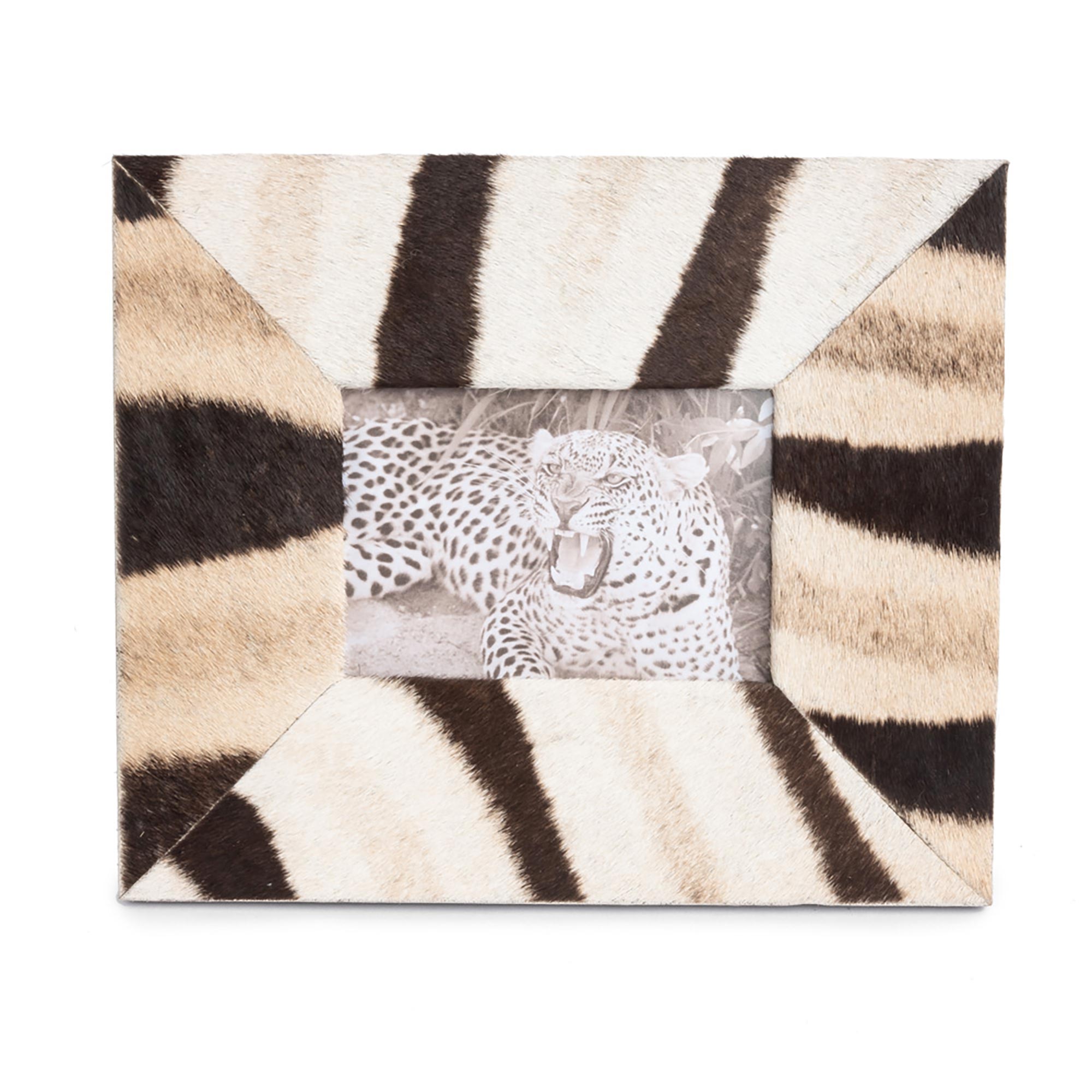 Zebra Hide Photo Frame