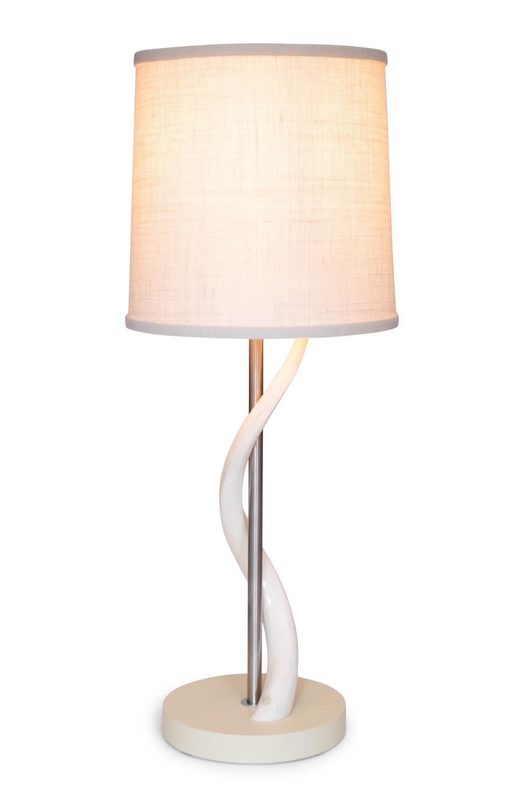 Kudu Inner Horn Table Lamp