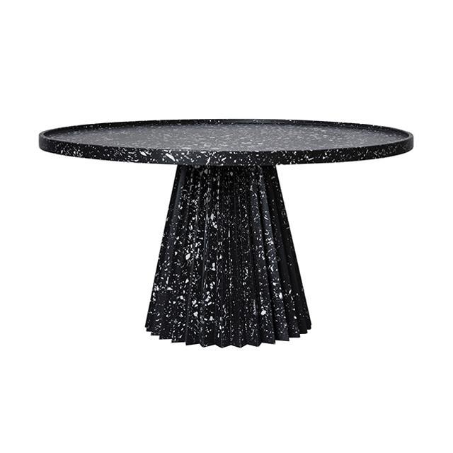 Flute Coffee Table - Black/White