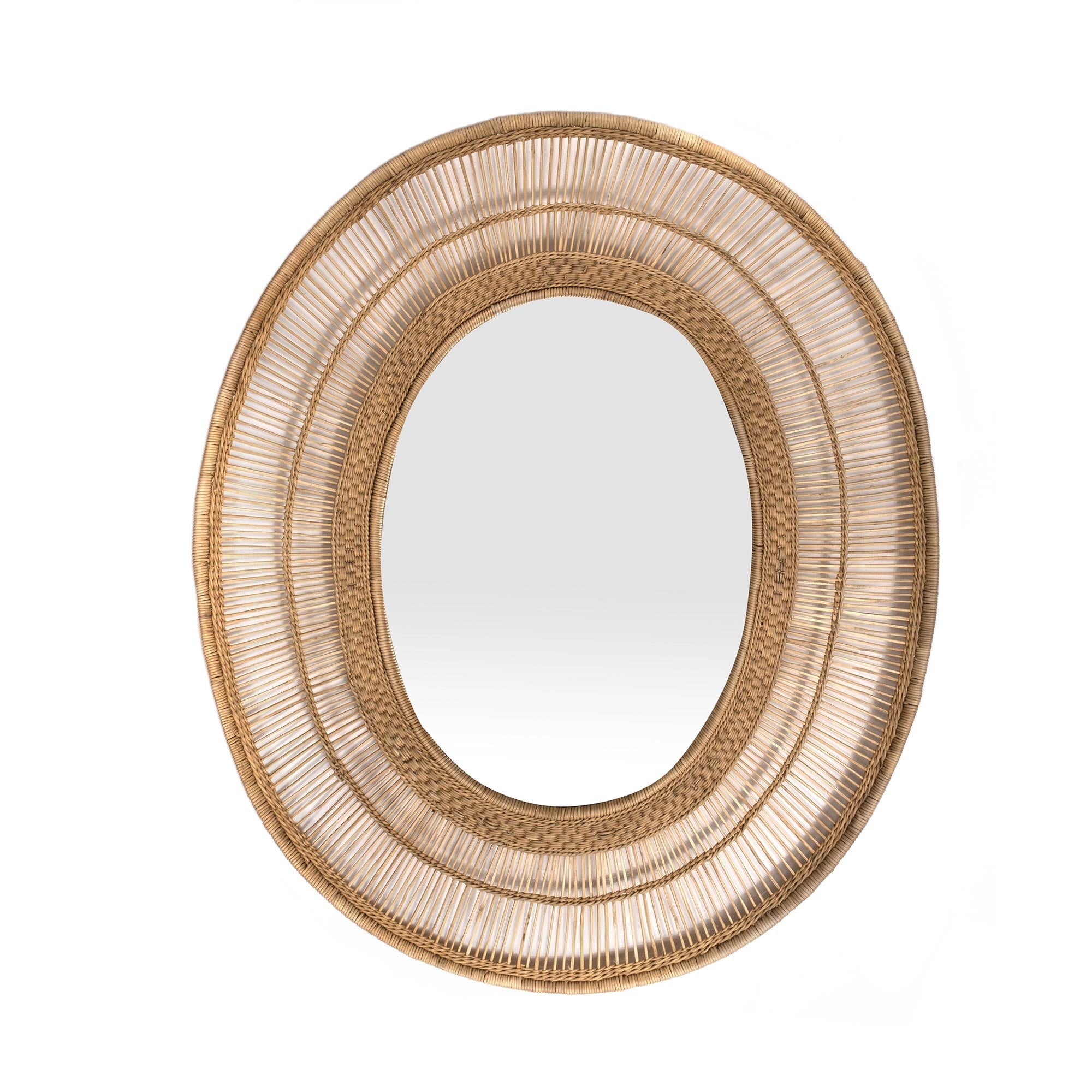 Malawi Mirror - Natural - Large