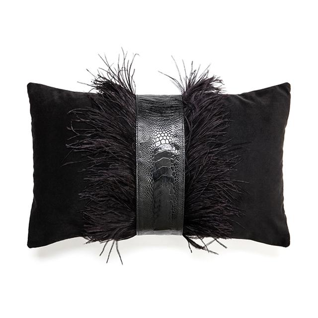 Velvet 2024 feather cushions