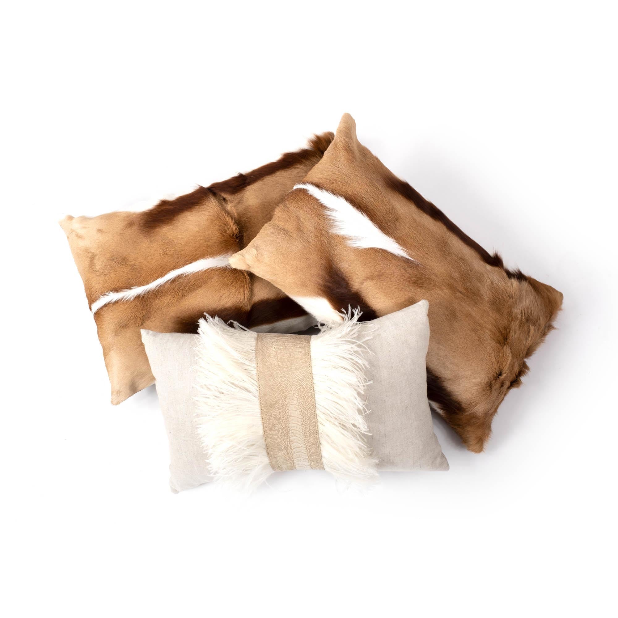 Springbok Hide Pillow