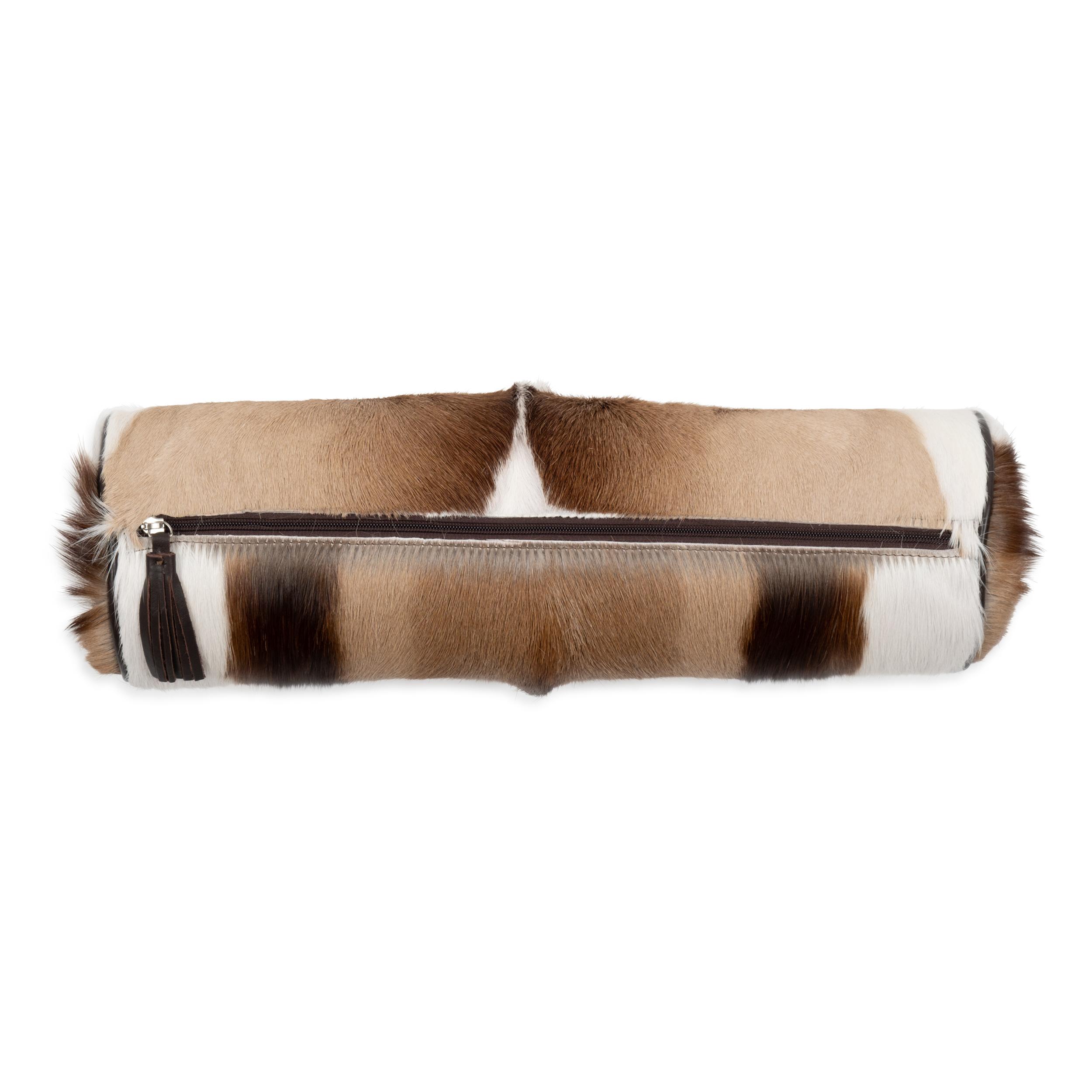 Springbok Hide Bolster Pillow