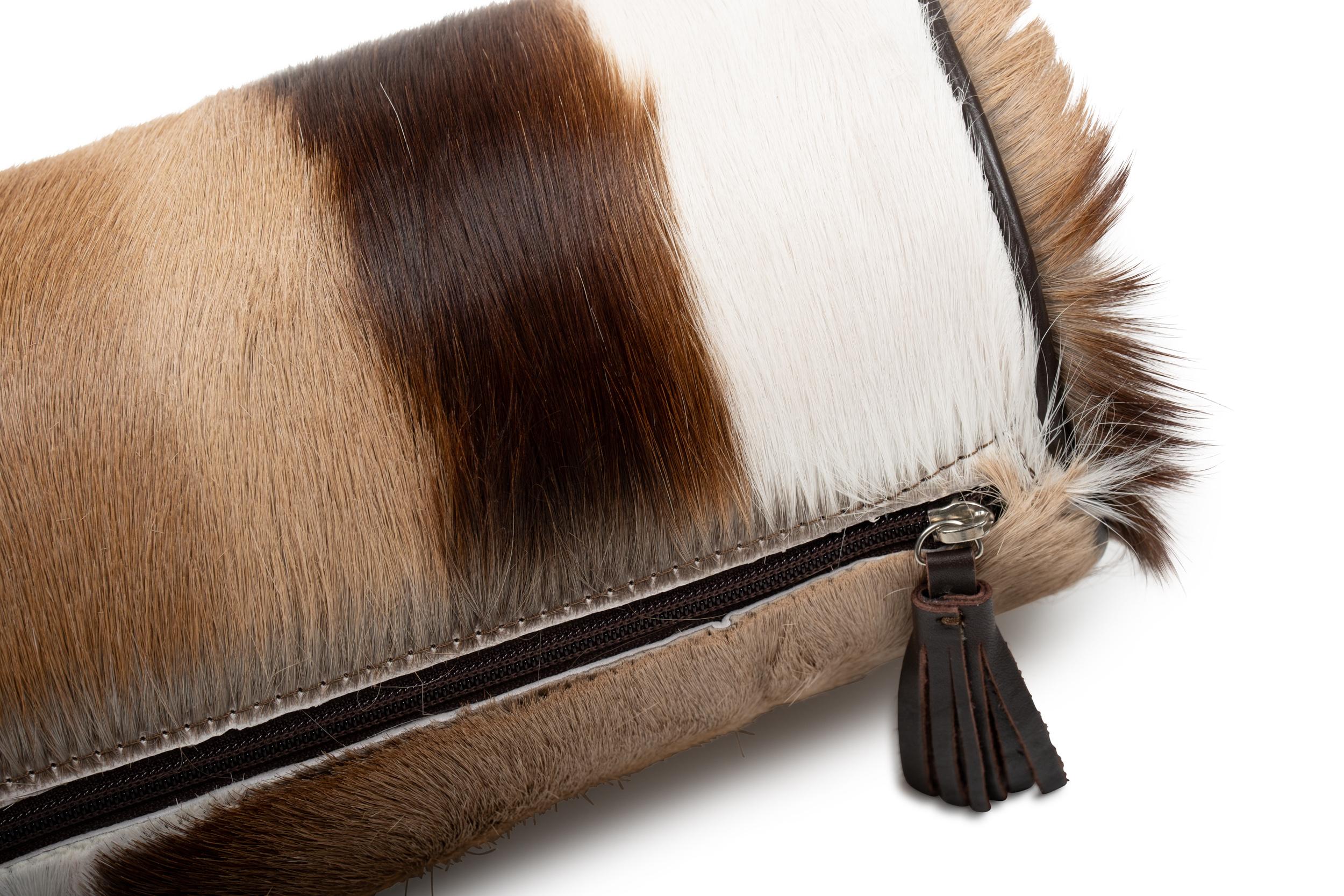 Springbok Hide Bolster Pillow