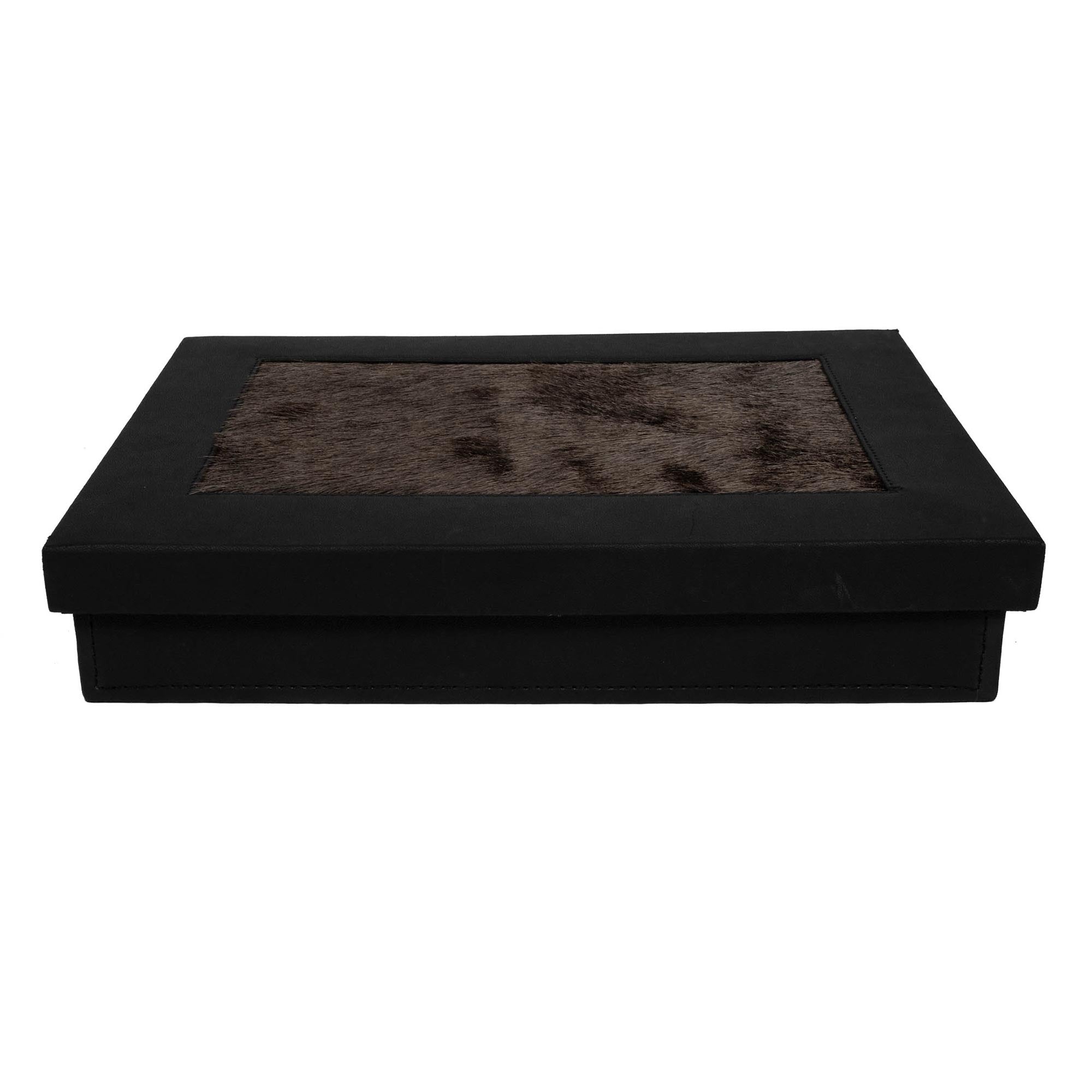 Desk Organizer Box - Wildebeest Hide