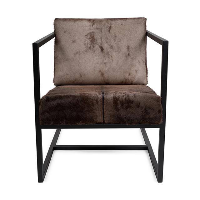 Wildebeest Hide Floating Chair - Black