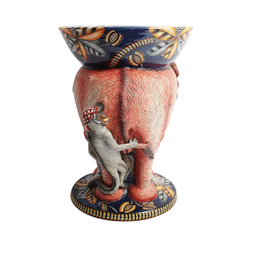 Ardmore Ceramic: Elephant Side Table