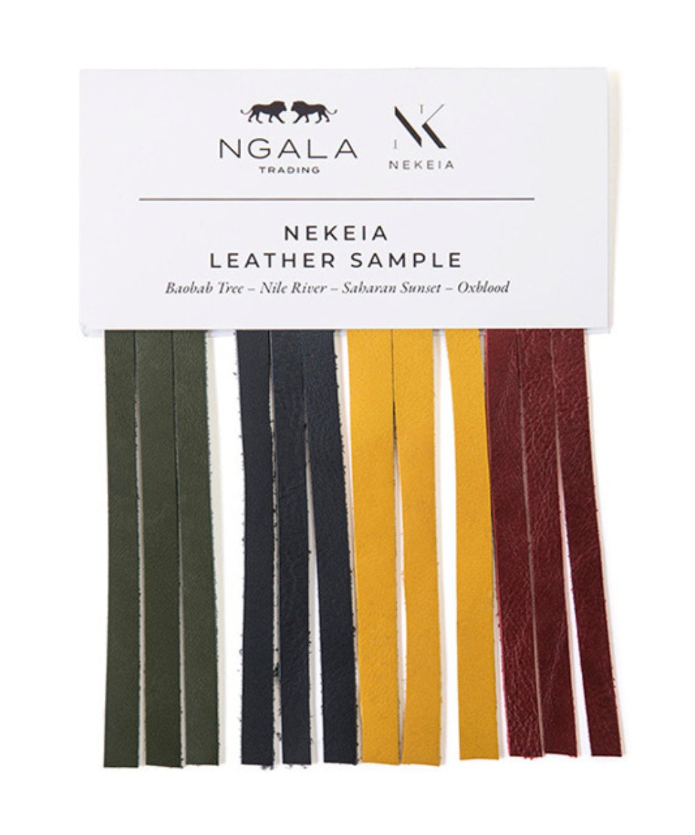 NeKeia Fringe Leather Sample
