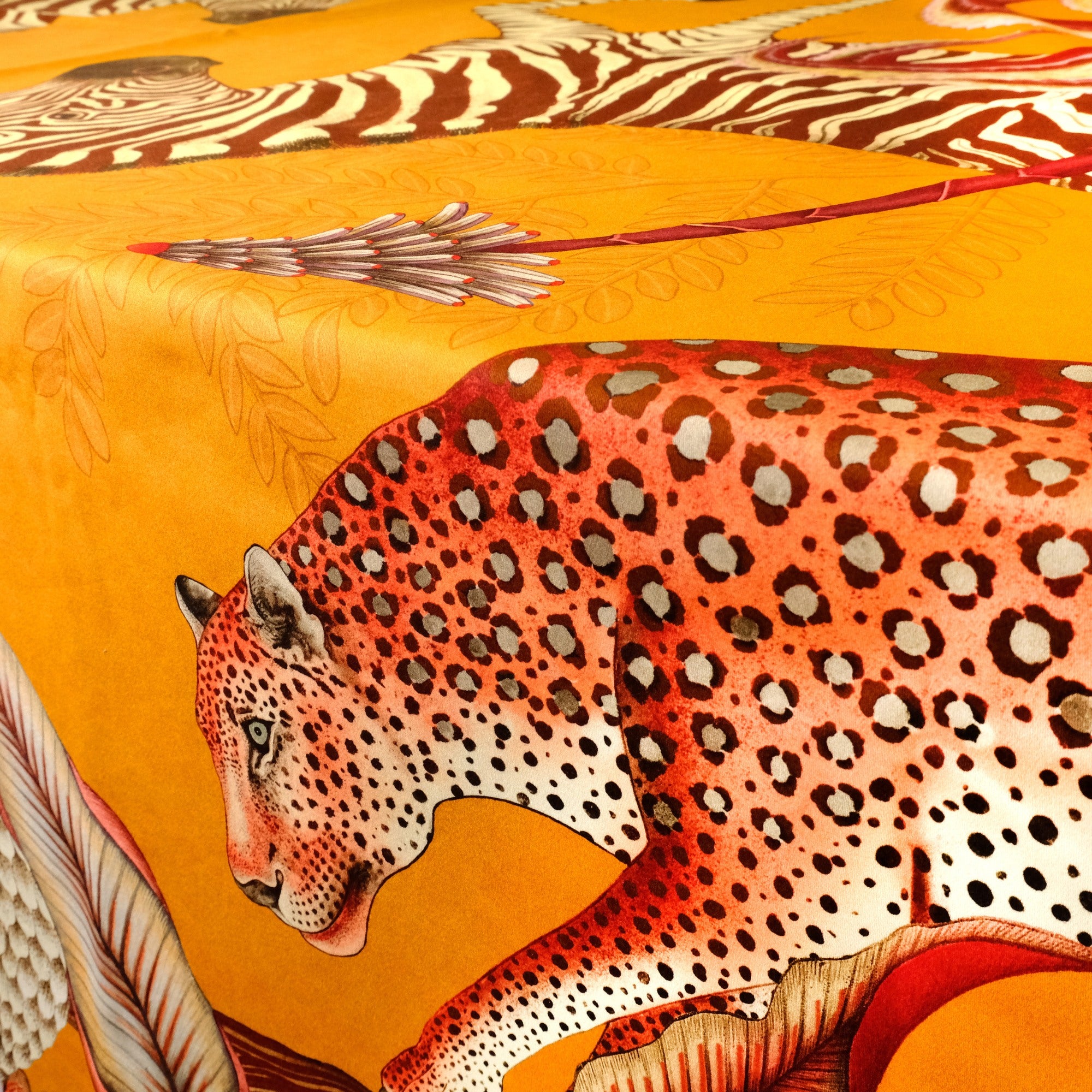 Pangolin Park Tablecloth - Flame