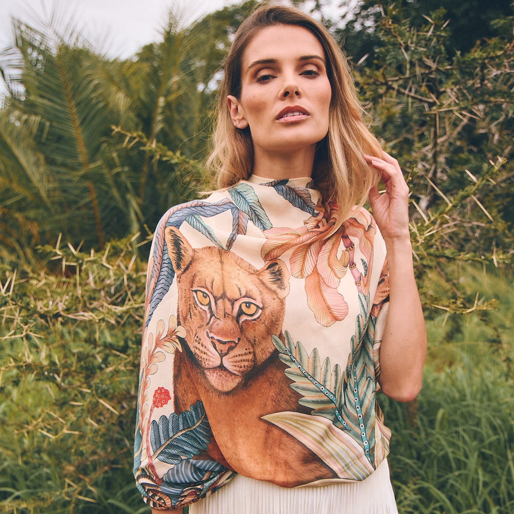 Phinda Pride Safari Wrap - Mist